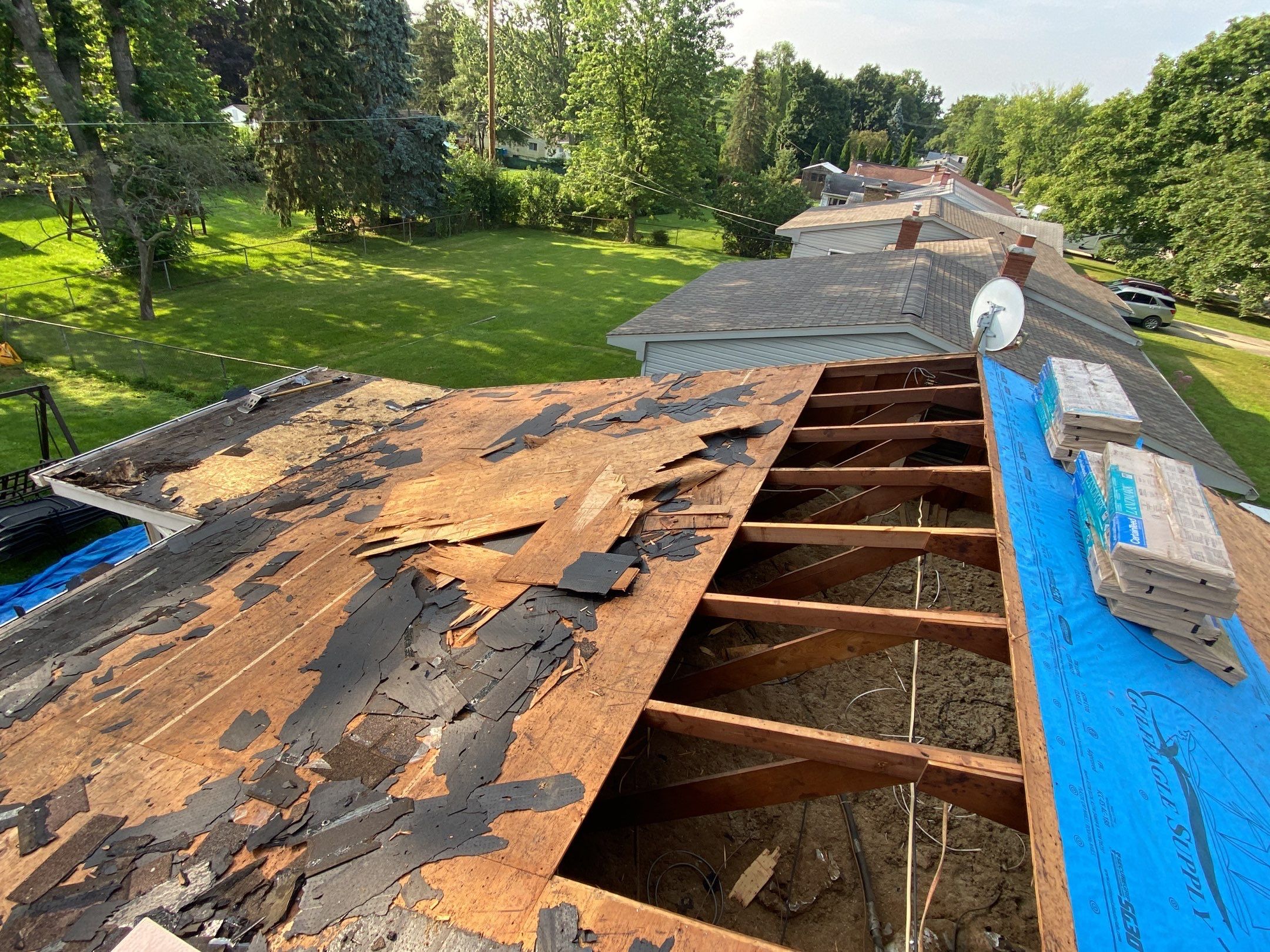 Roof Replacement using CertainTeed Landmark by 180 Contractors