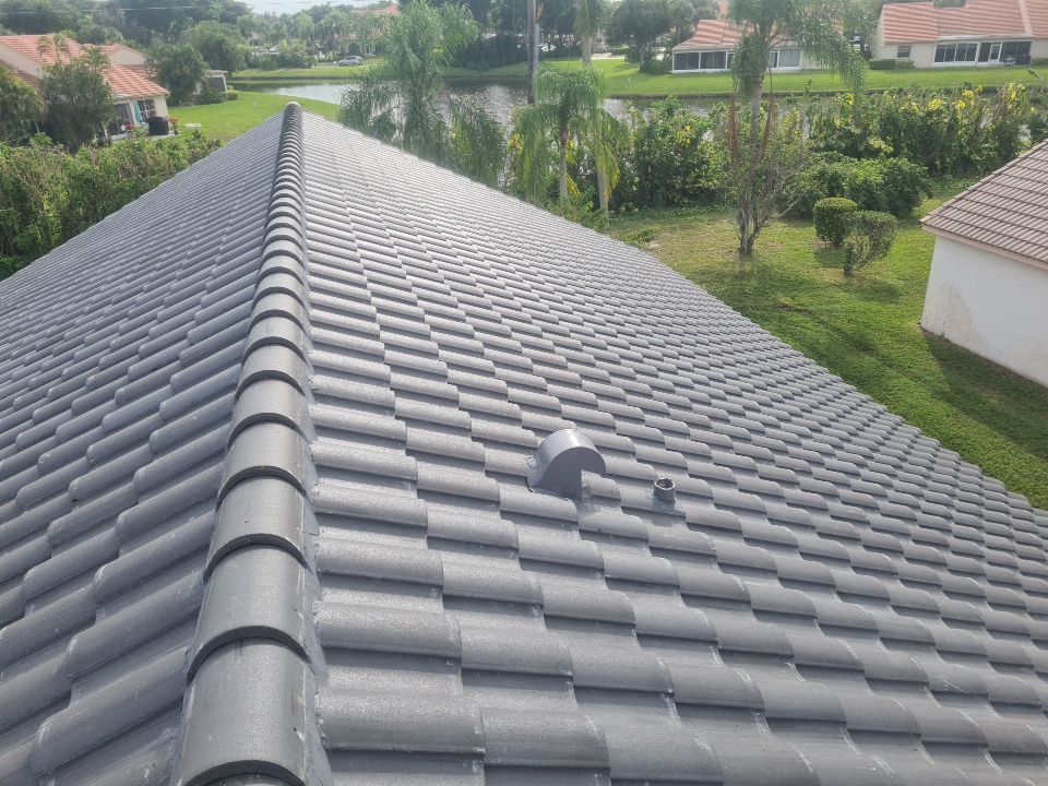 Residential Roofing Installation using Eagle Roofing Tile by BLUES BROTHERS ROOFING