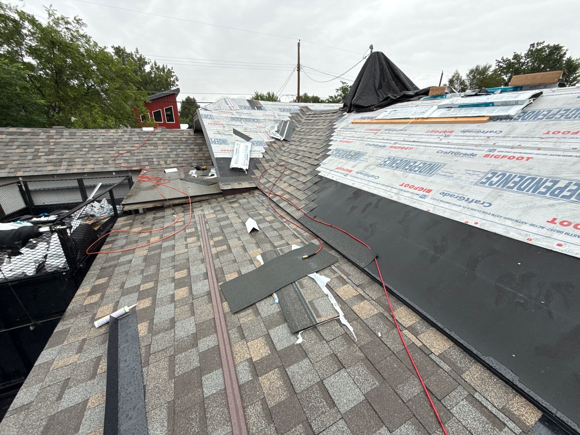 Residential Roof Replacement and Eave Repair in Boise, Idaho by Olive Roofing