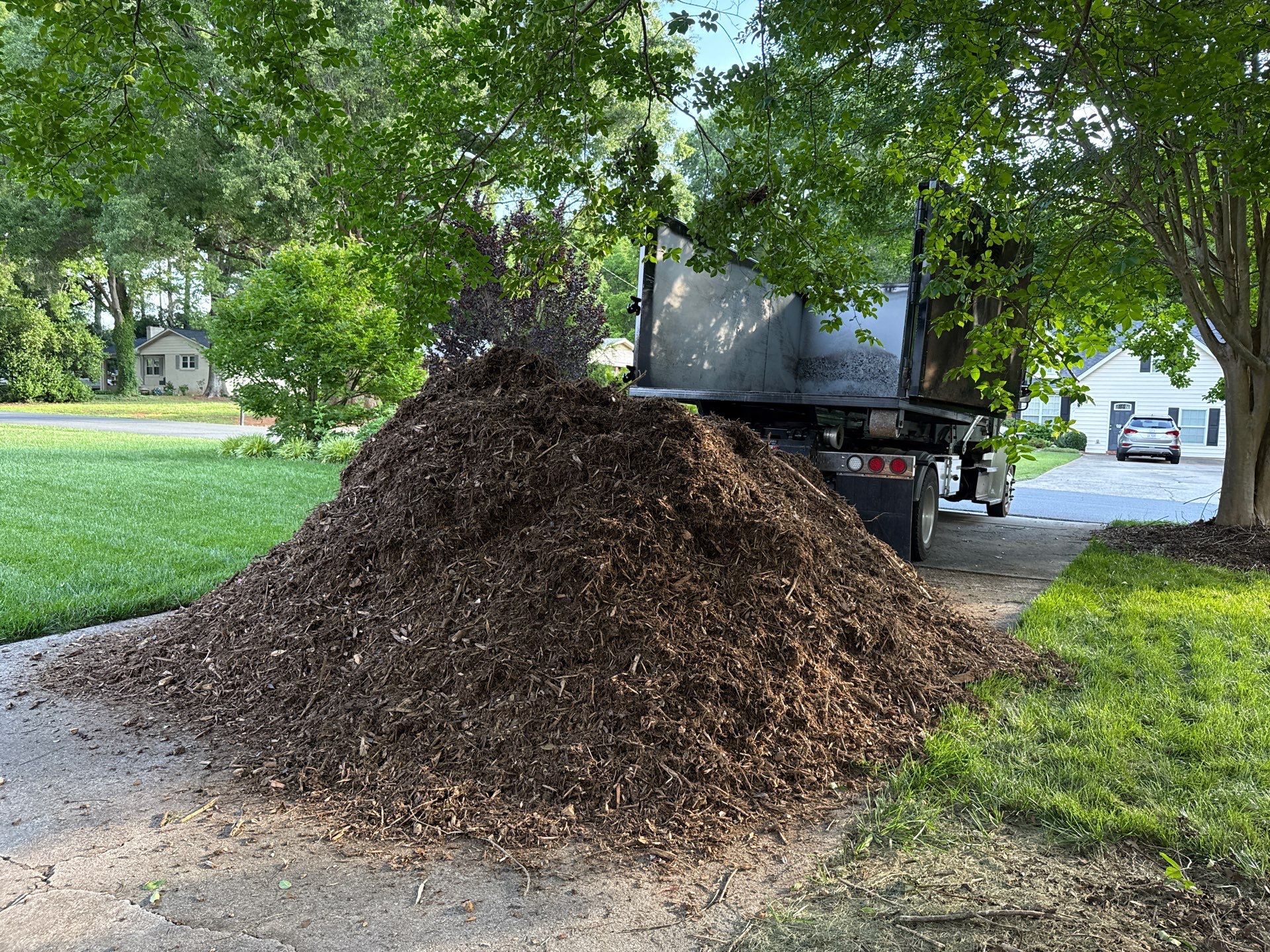 Project in Matthews by Badger Hauling