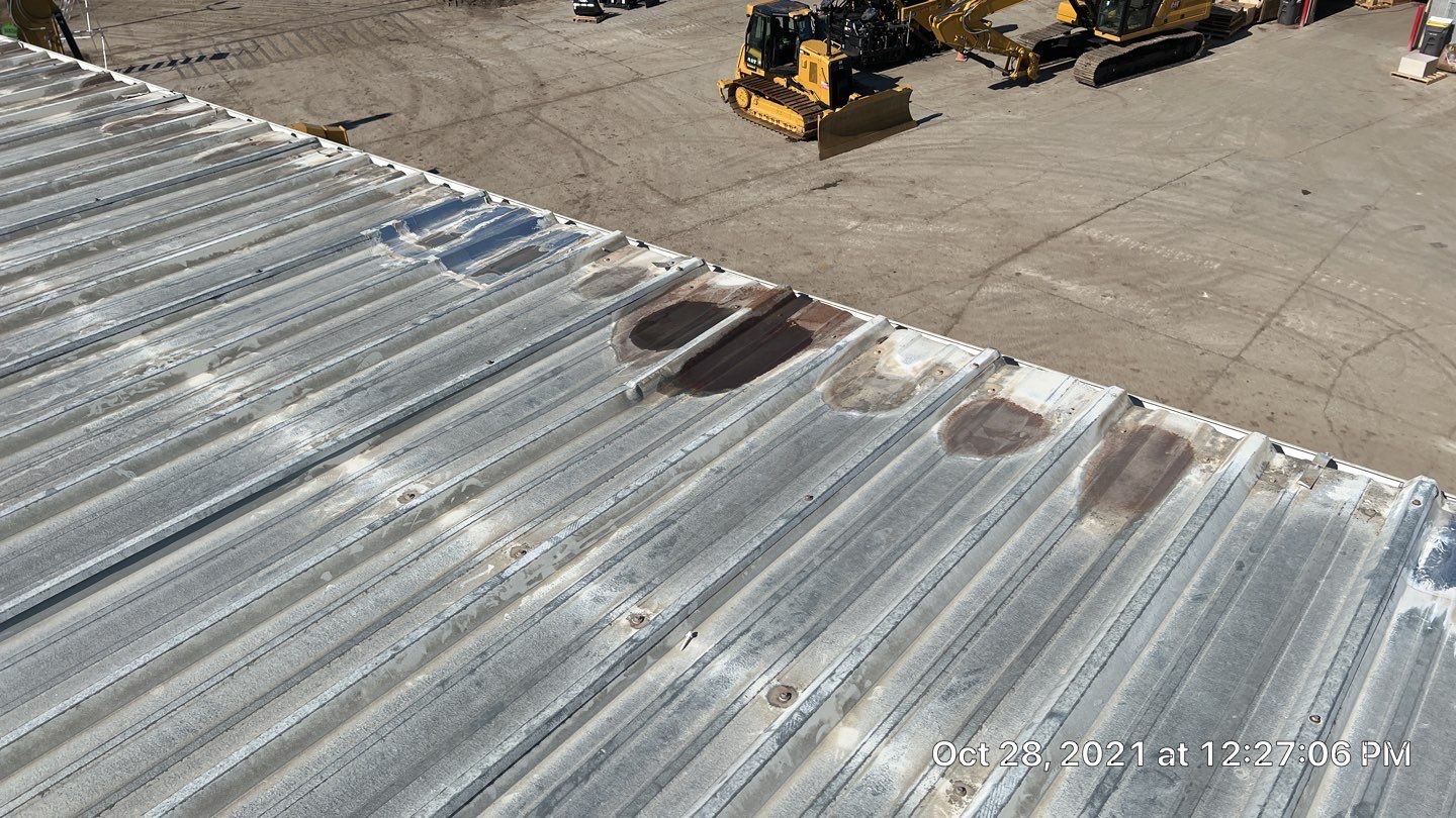 MR Roofing system using Conklin BenchPly system with PUMA top coat by Straight Edge Roofing Inc