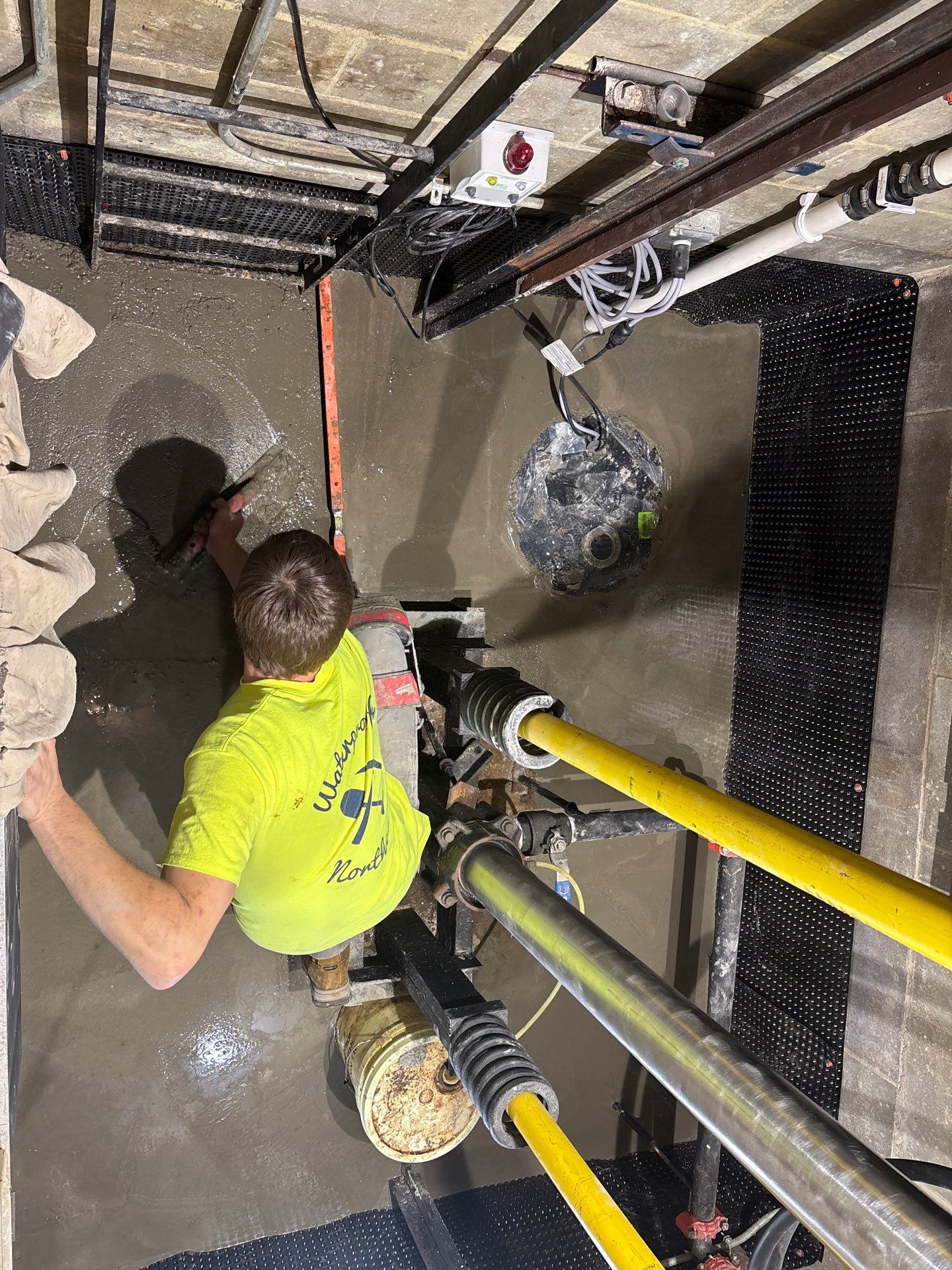 Elevator Pit Waterproofing Done Right by Waterproofing Northeast