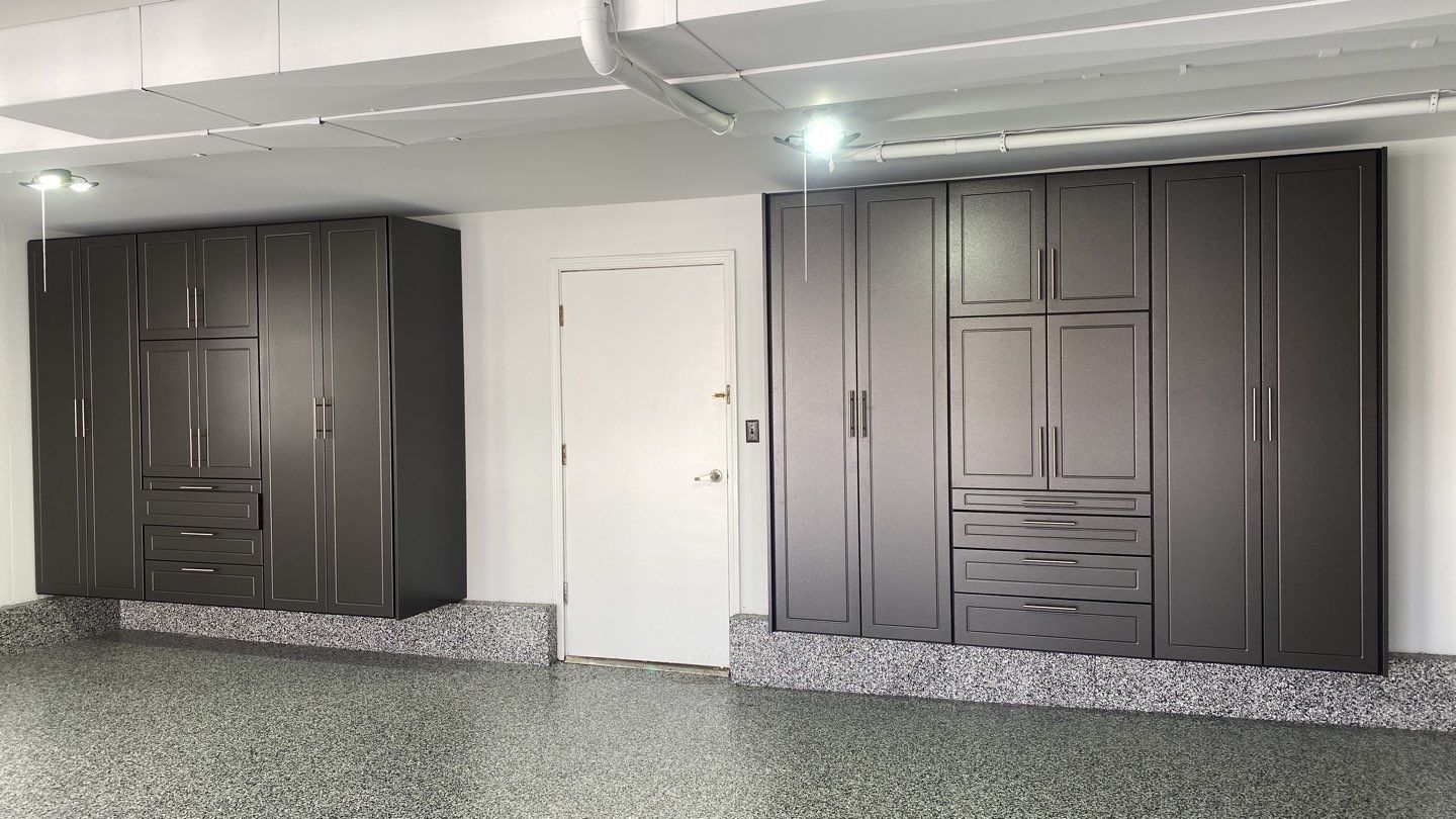 Marlene C. adds storage to her garage!  by Banner Garage