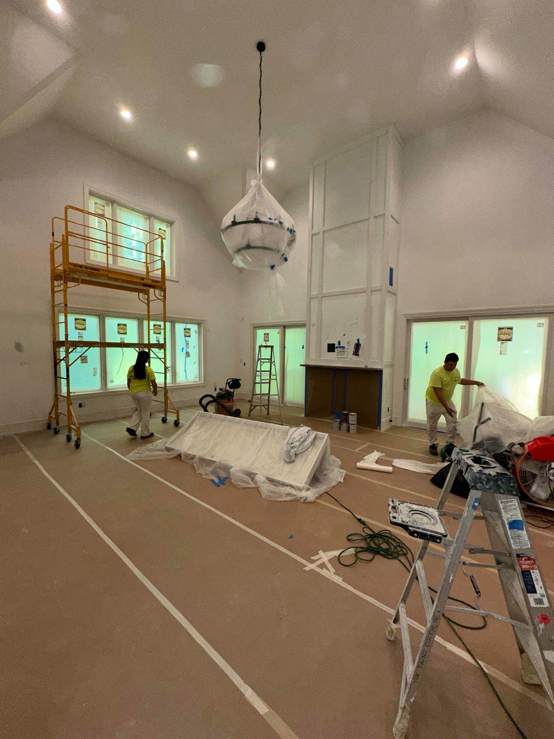 Full Interior Painting Project by Atlanta's Paint Doctor