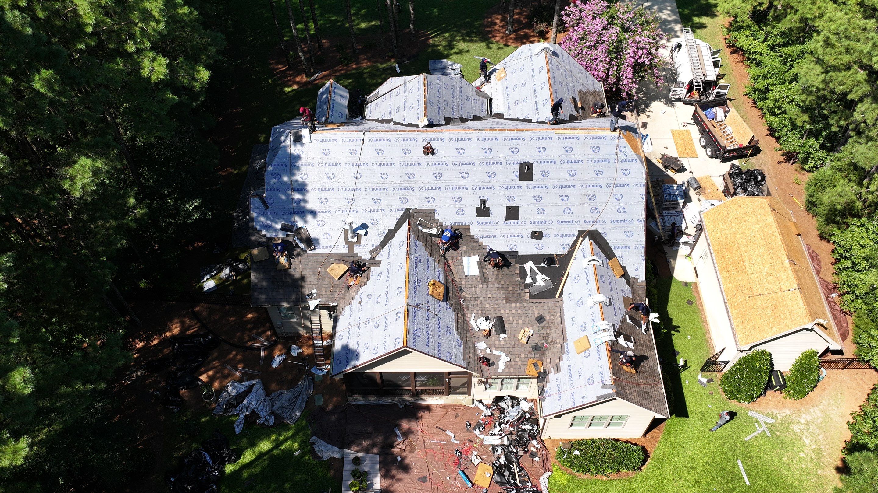 Project in Creedmoor - Atlas StormMaster Shake Weathered Wood by Pro Performance Roofing