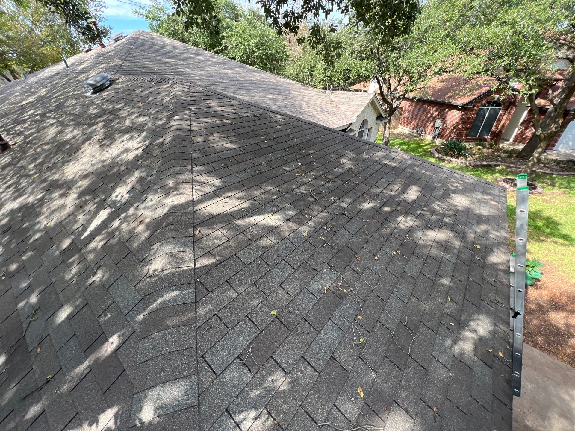Rental property upgrade using CertainTeed Landmark shingles. by Oakwood Roofing and Construction, LLC
