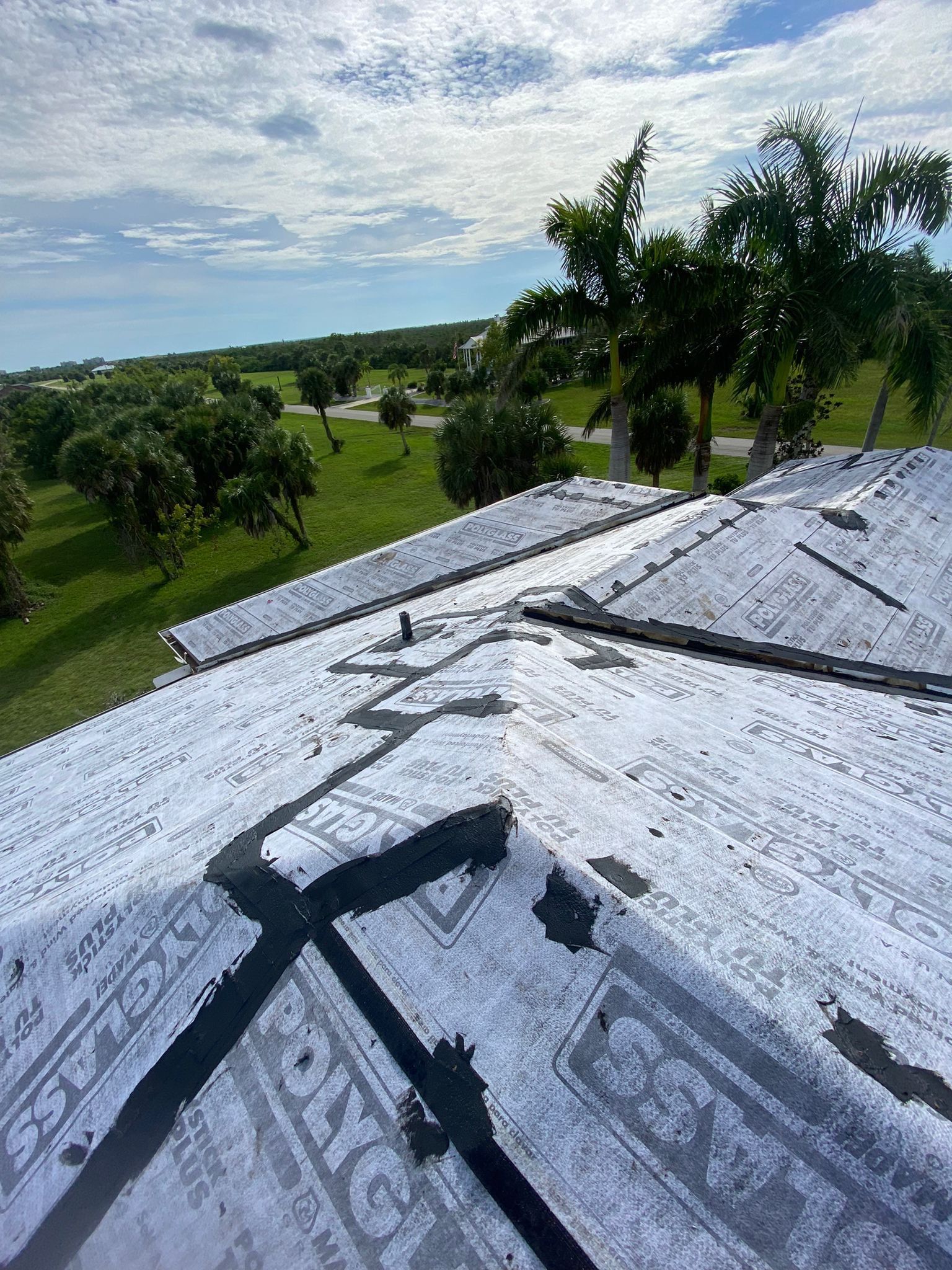 Punta Gorda Concrete Tile Roof Replacement by Four Peaks Roofing