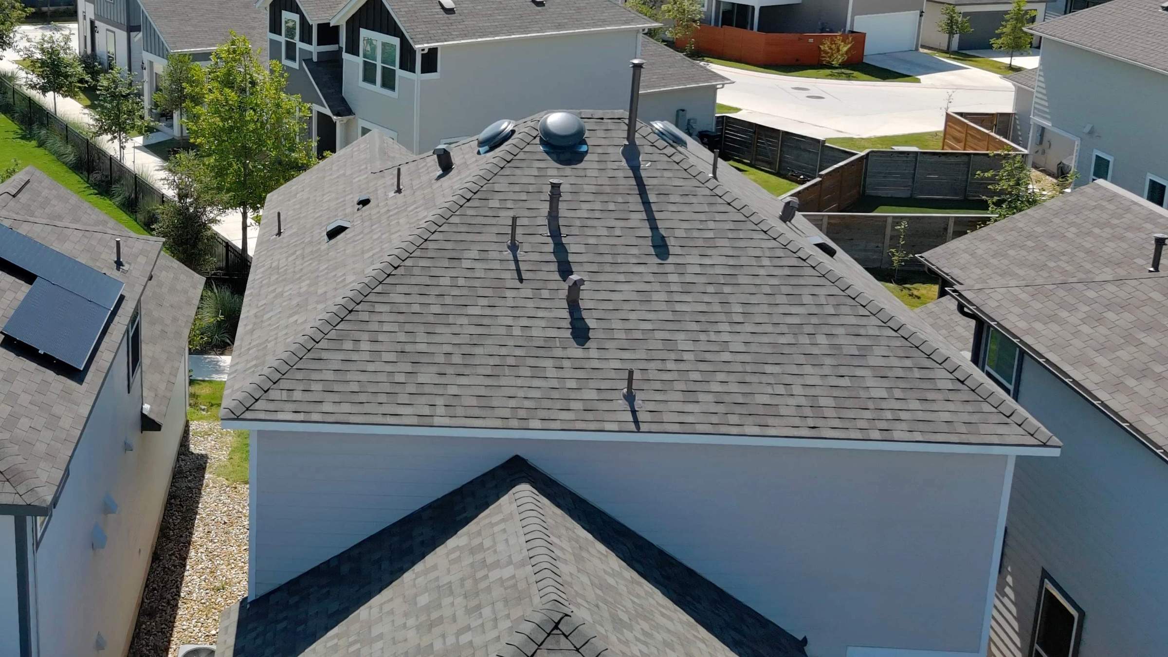 Duration Driftwood Roof Replacement in Austin by Skywall Construction LLC