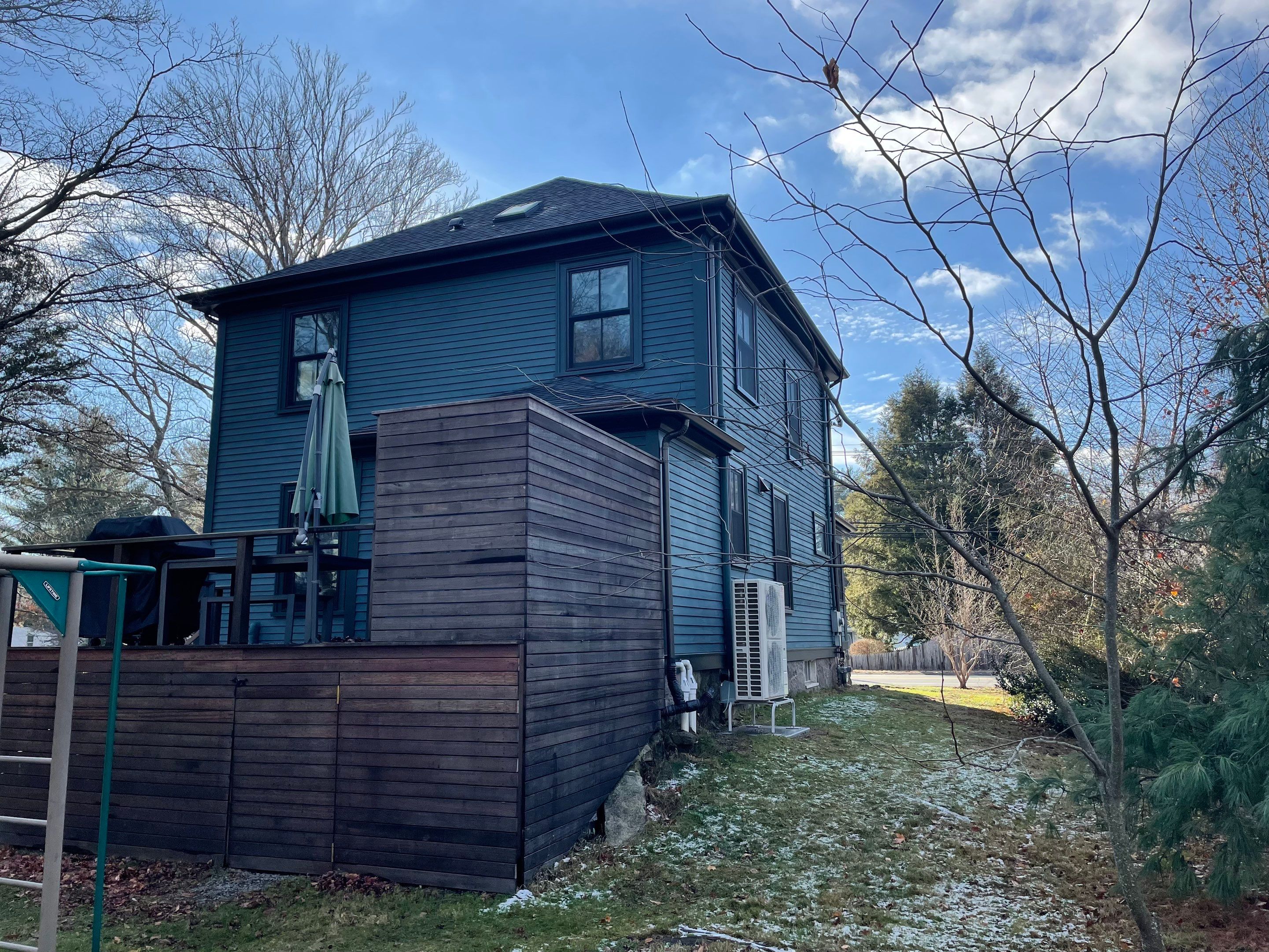 6" Half Round Gutter Install in Weymouth MA by Gutter Pro Enterprises