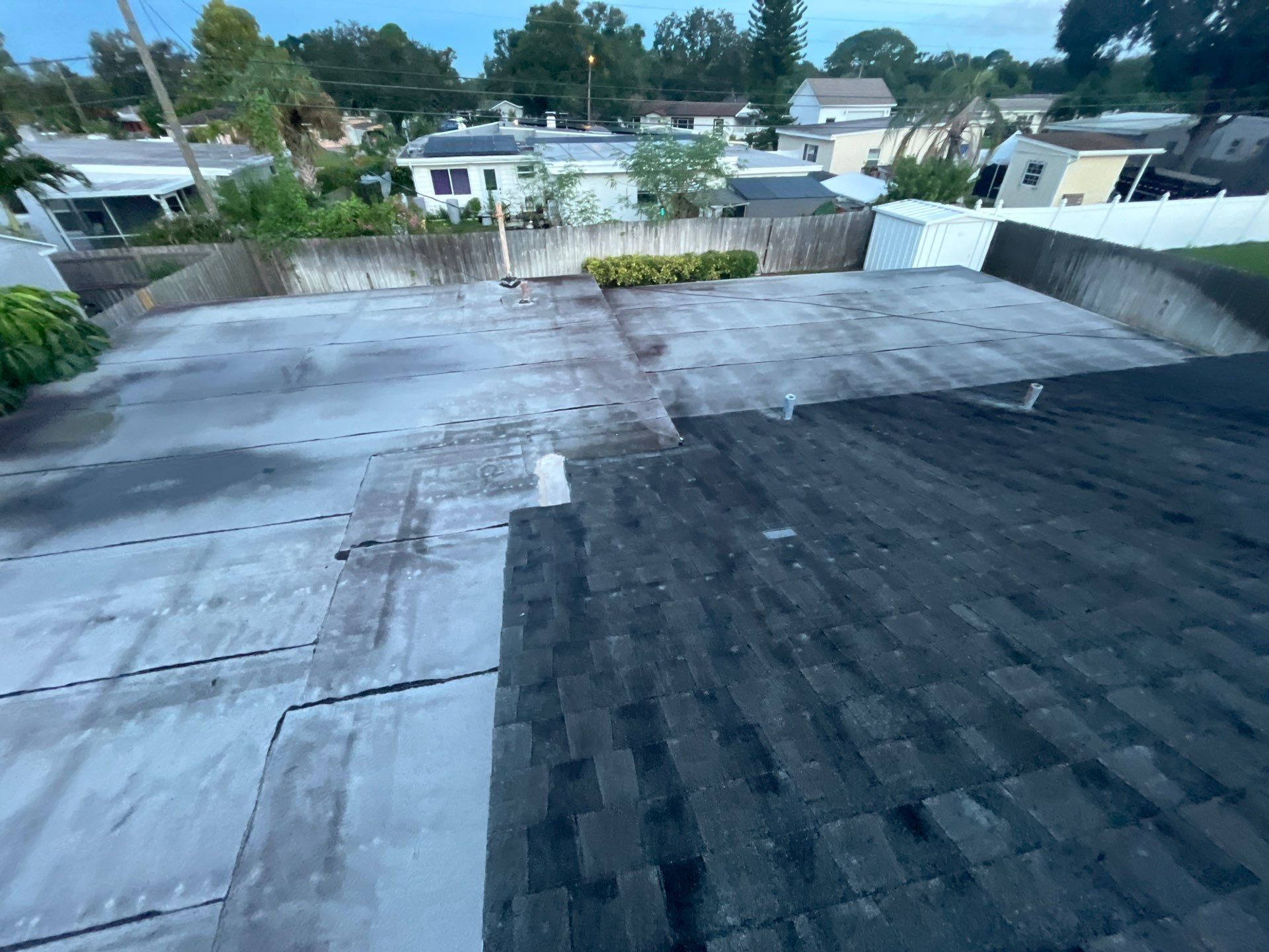 Project in St. Petersburg 33702 by Mitchell Roofing Company LLC