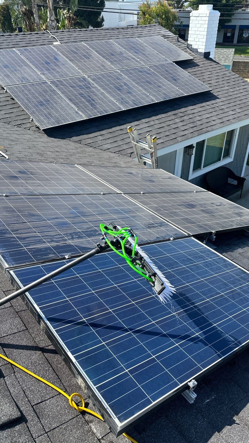 Solar Cleaning in Chino by Property Cleaning Experts, LLC