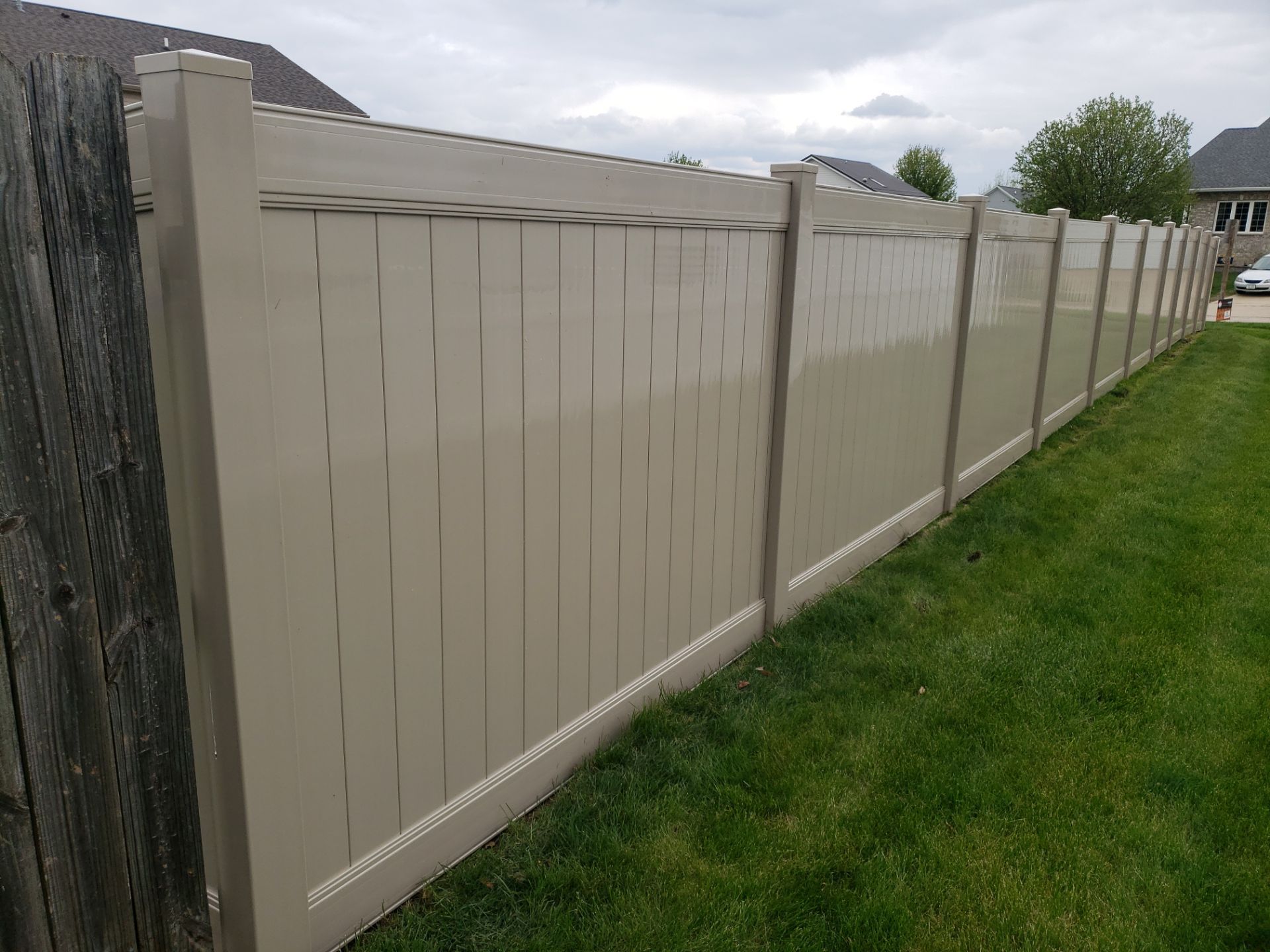 Project in Cedar Falls by Perfect Picket Fence and Stain