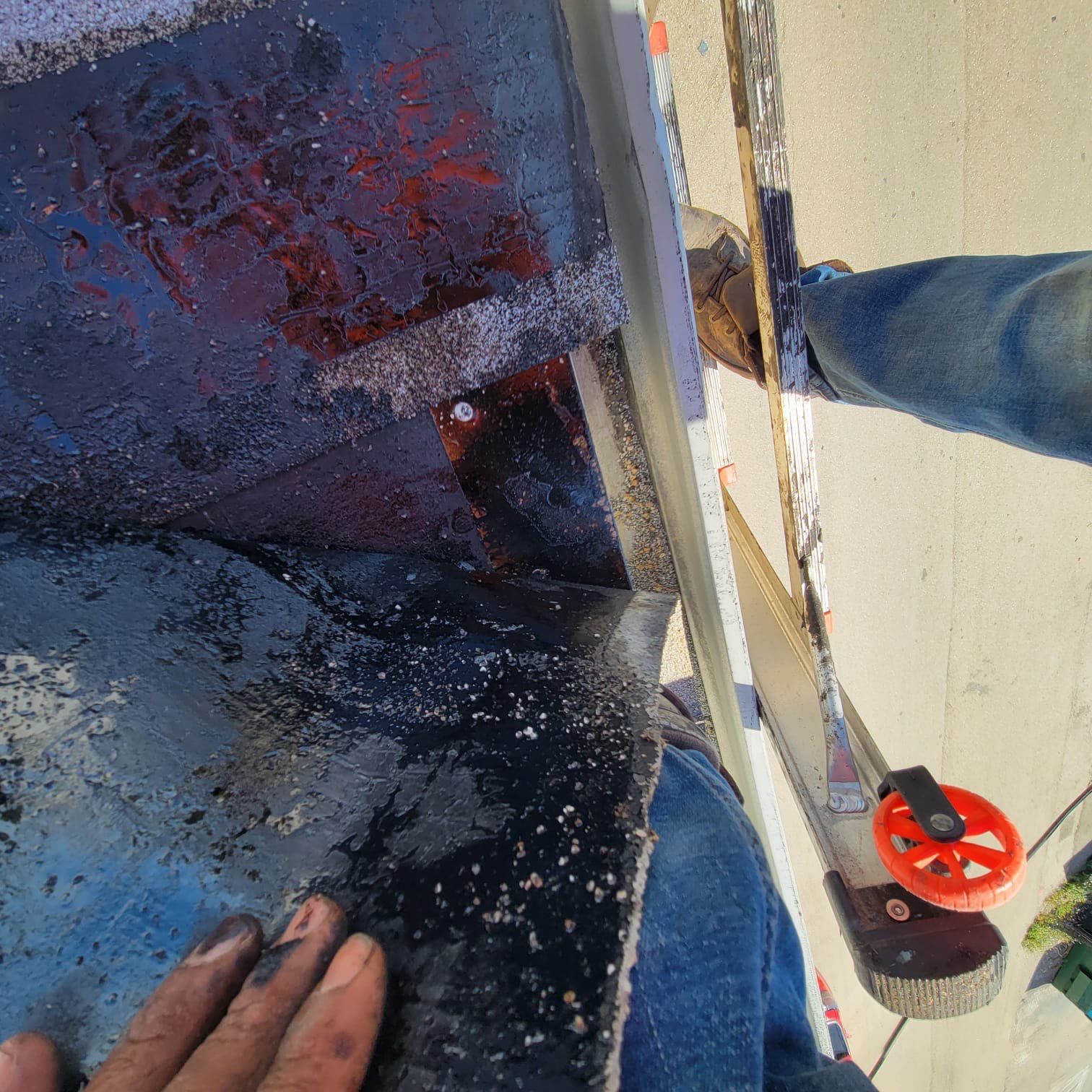 Commercial Roofing Repair using BUR by Four Peaks Roofing
