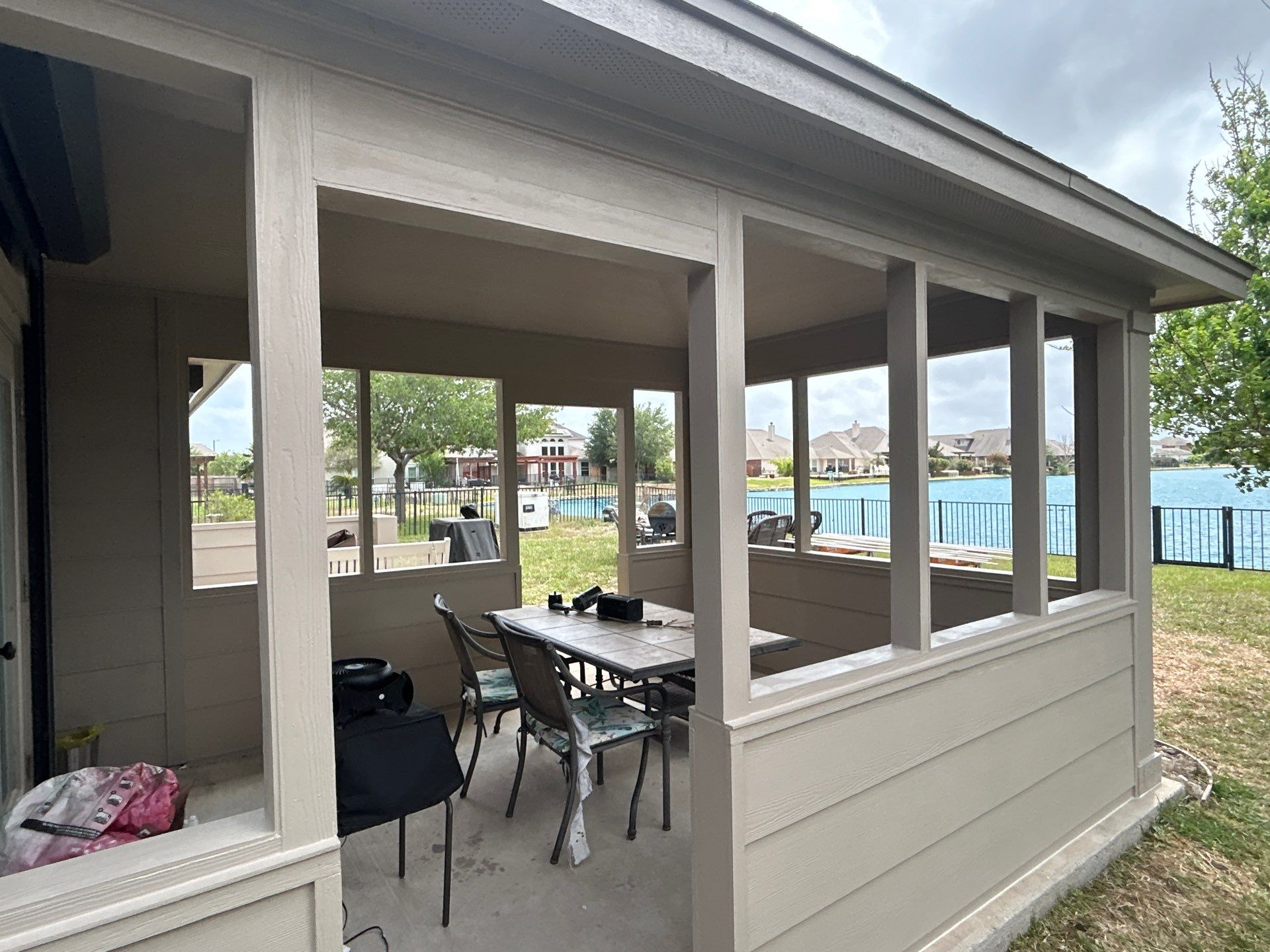 Man Shade by Bayfront Roofing and Construction