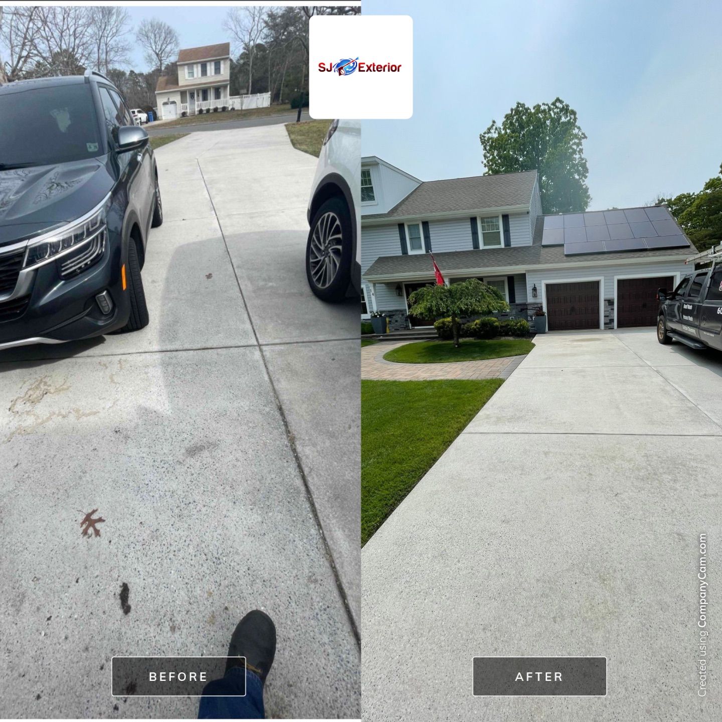 Concrete Cleaning by SJ Exterior