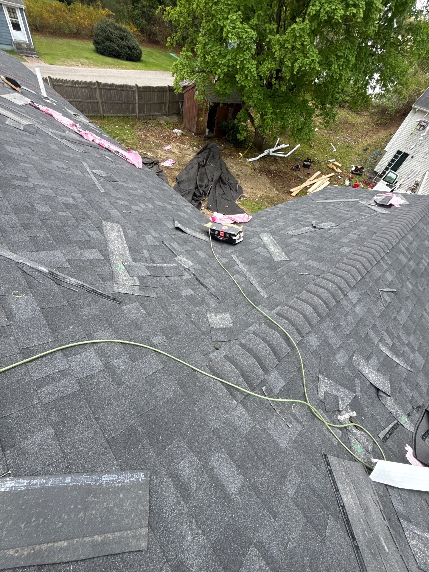 Two-Structure Roof Replacement – Owens Corning Duration, Onyx Black by JOHNNYS PRO