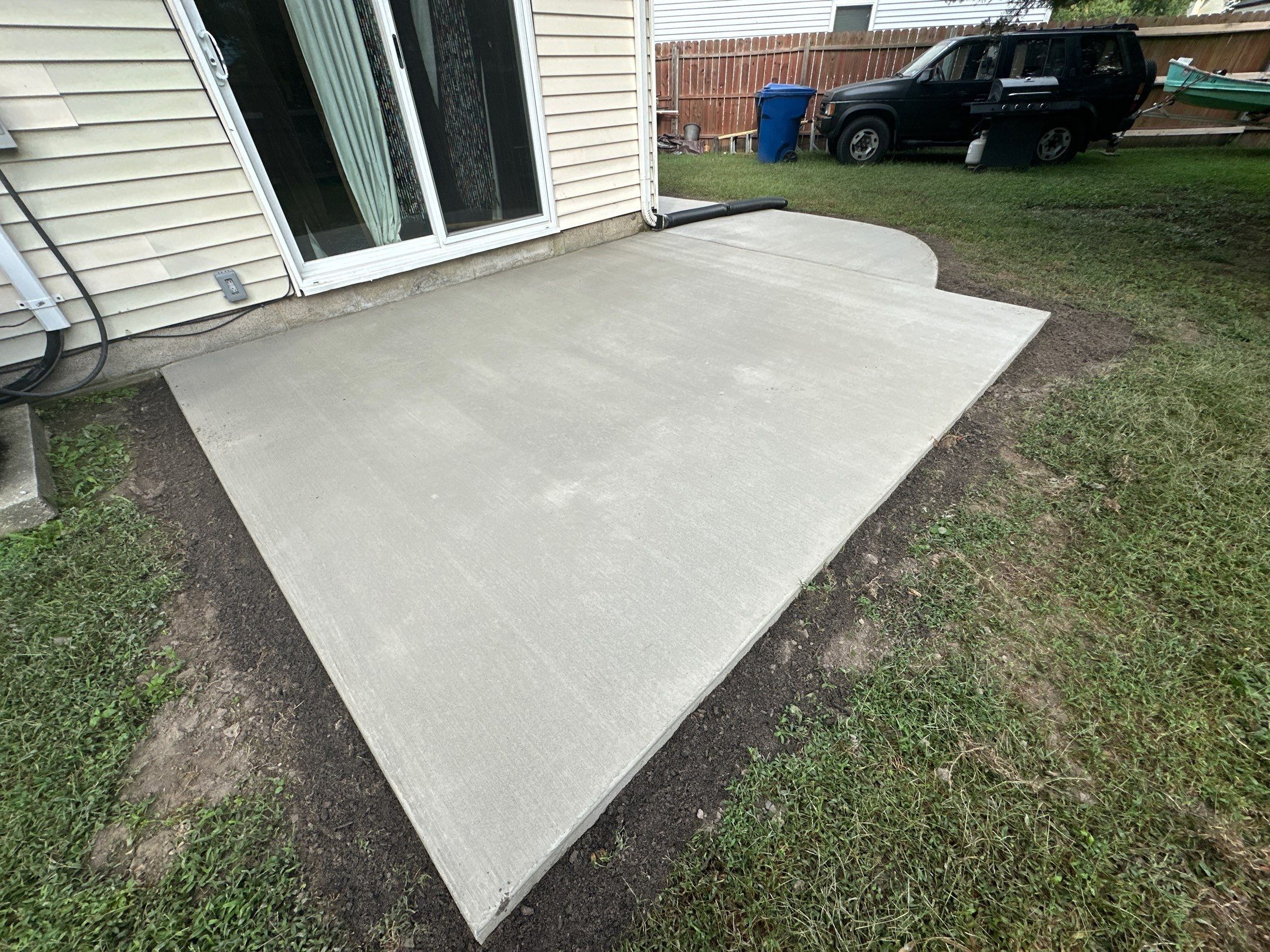 Project in Virginia Beach by Sam The Concrete Man Virginia Beach