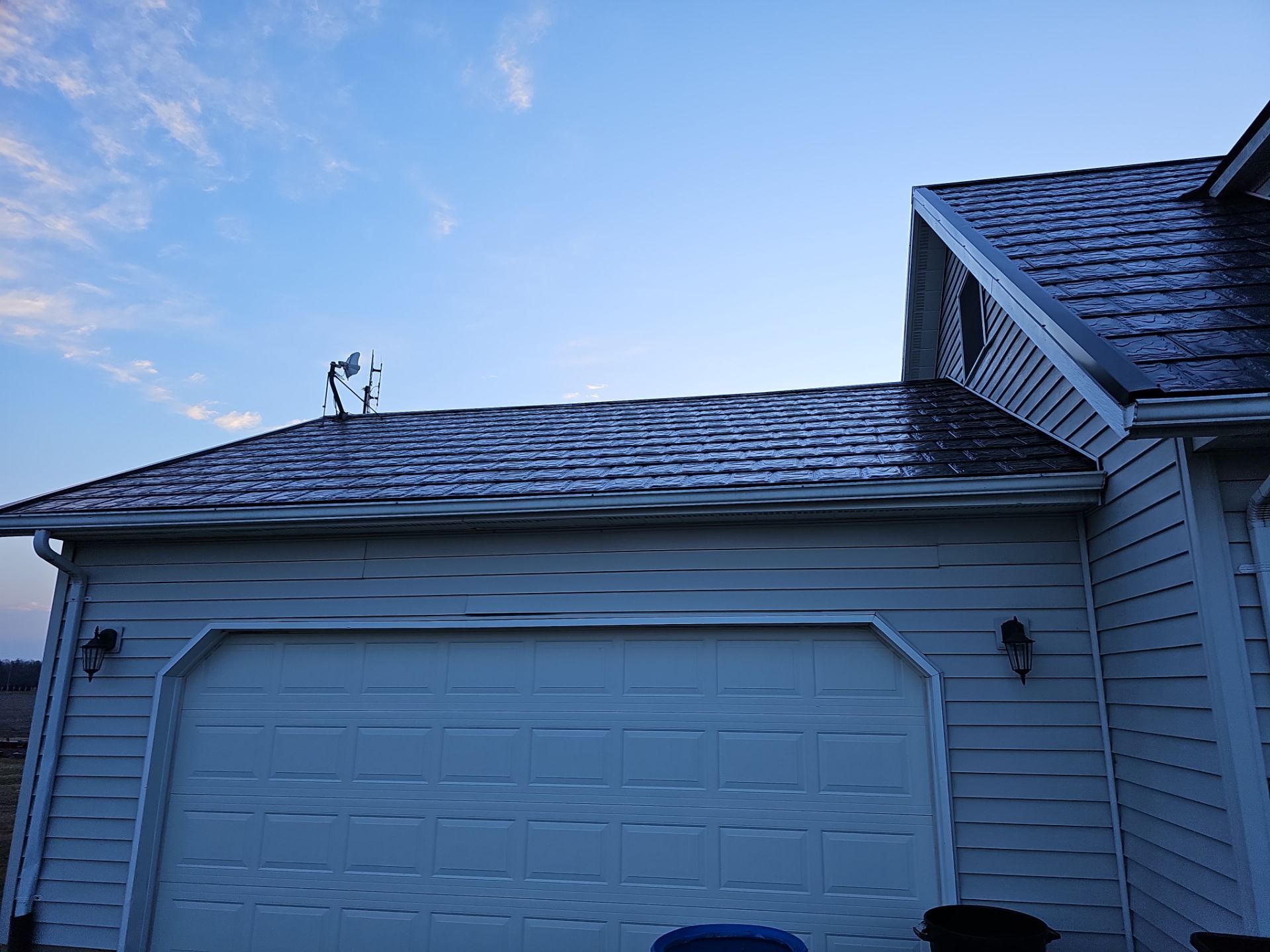 Residential Roofing Installation using Metstar Slate Plus Smooth Black by Nitro Roofing and Construction