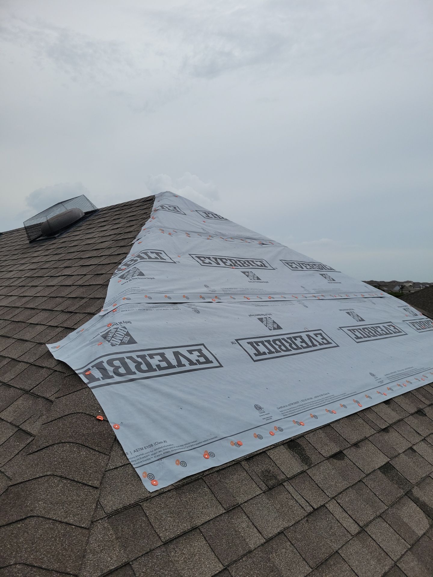Asphalt Shingle Roof Repair and Synthetic Underlayment Installation in Converse by Heaven Sent Roofing, LLC