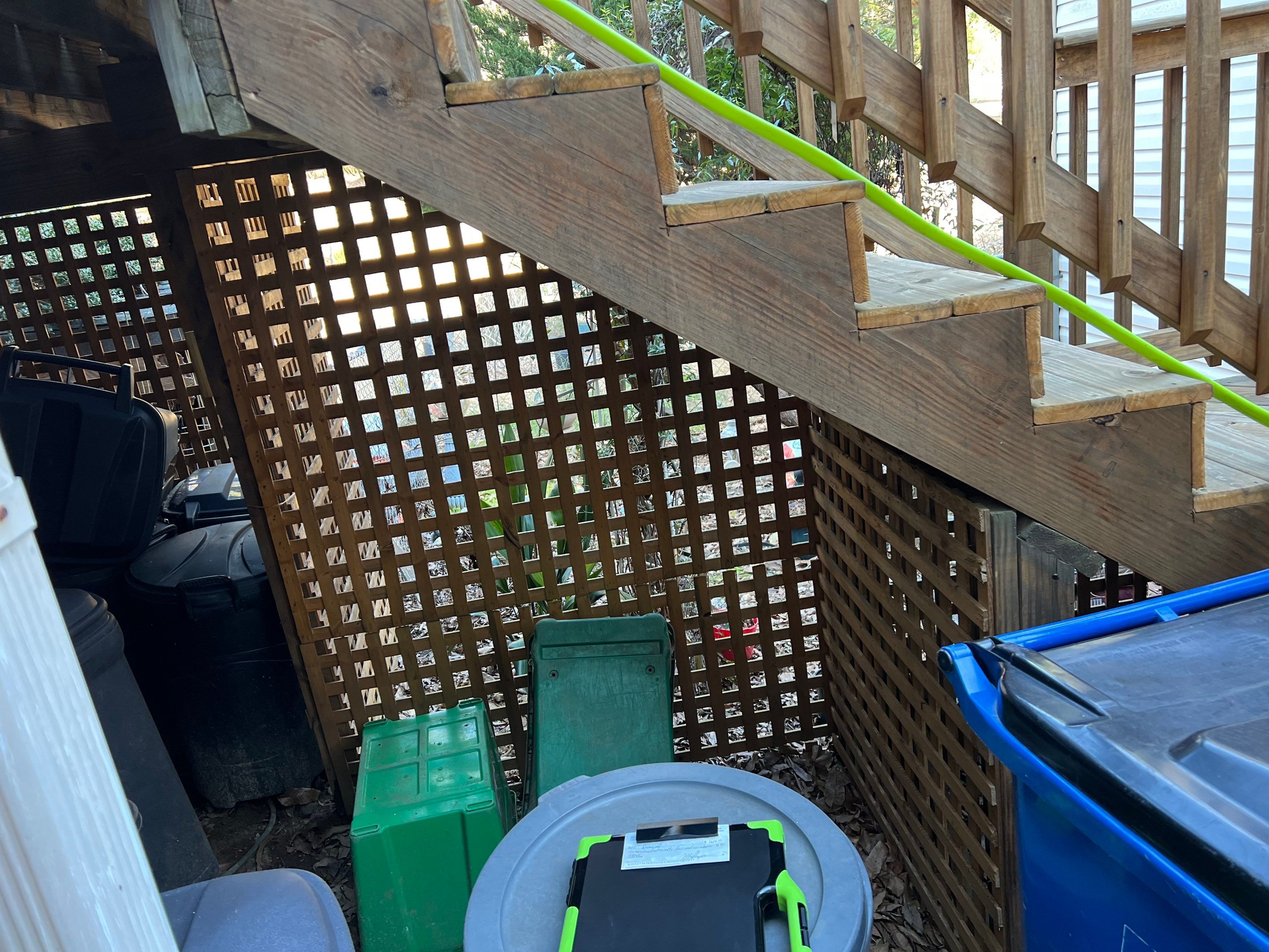 Coated Deck using Wood Sealant by DuraSeal
