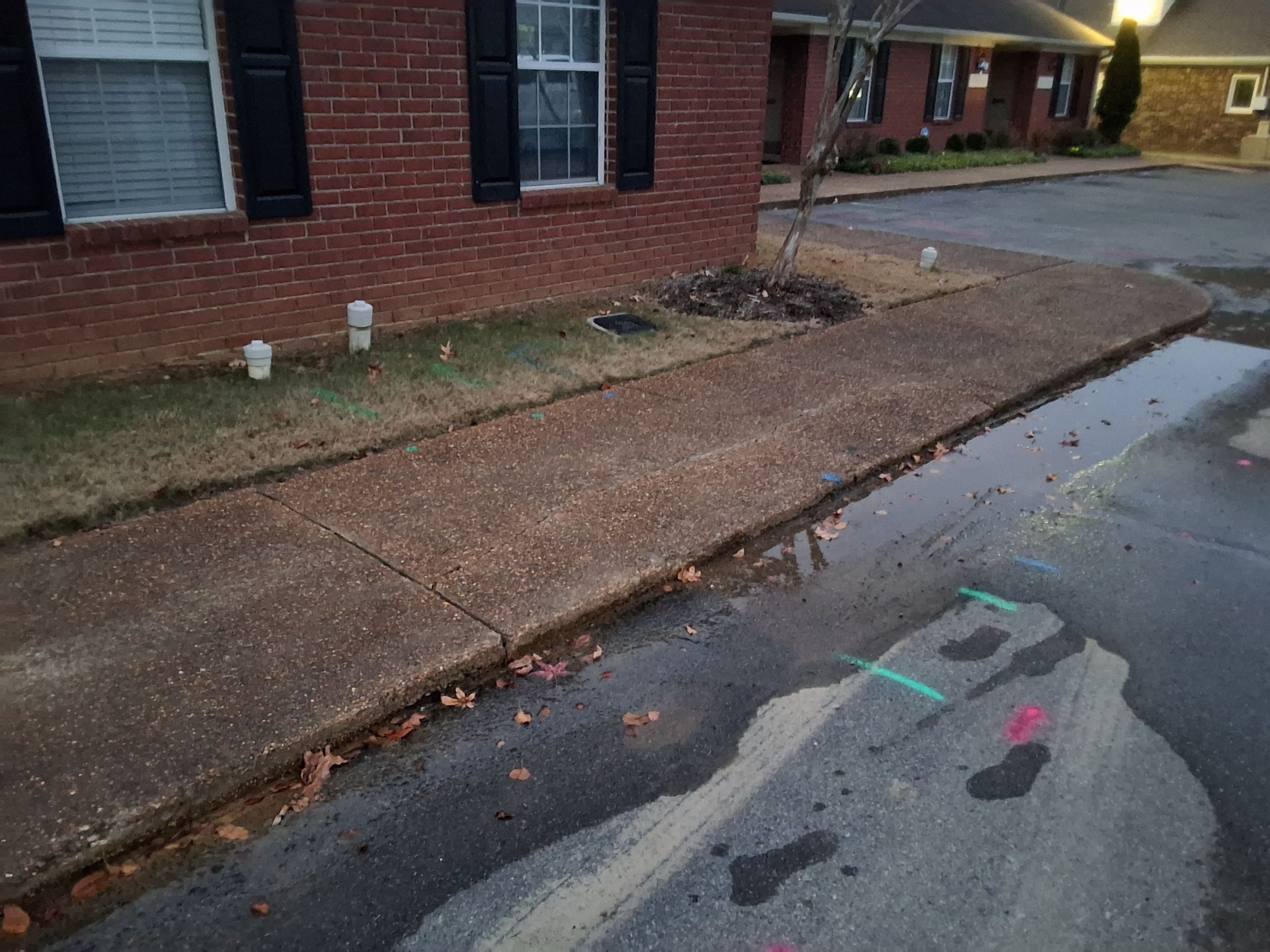 Locating Utilities for water leak repair (Plumbing Company) by Alsip Locating Service, LLC