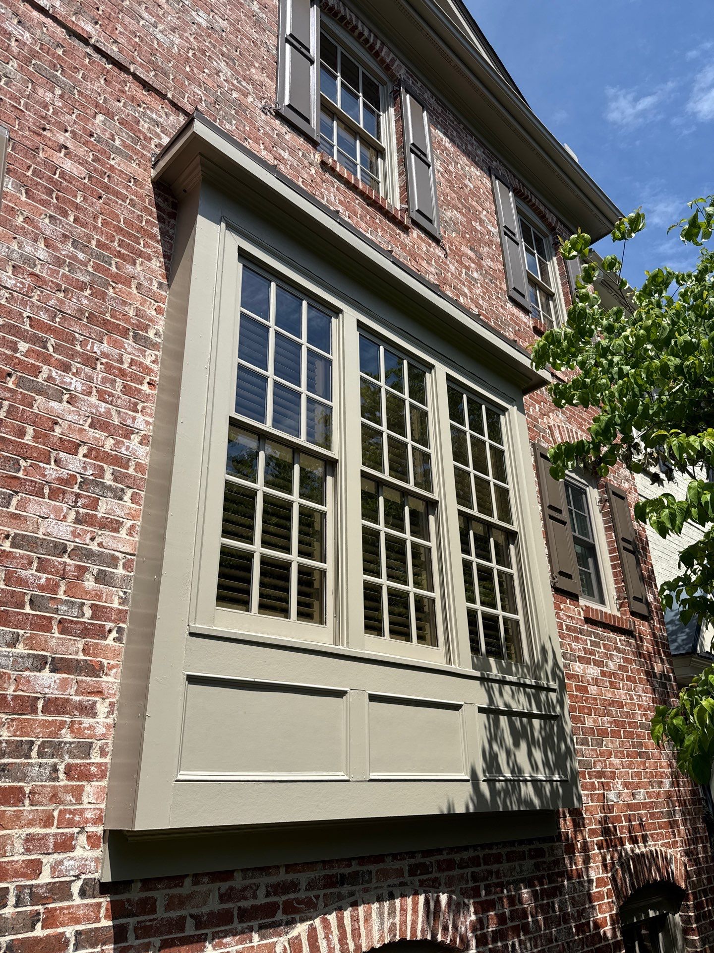 Exterior Trim and Garage Door Painting for Smyrna Townhouse by Swift Home Renovations