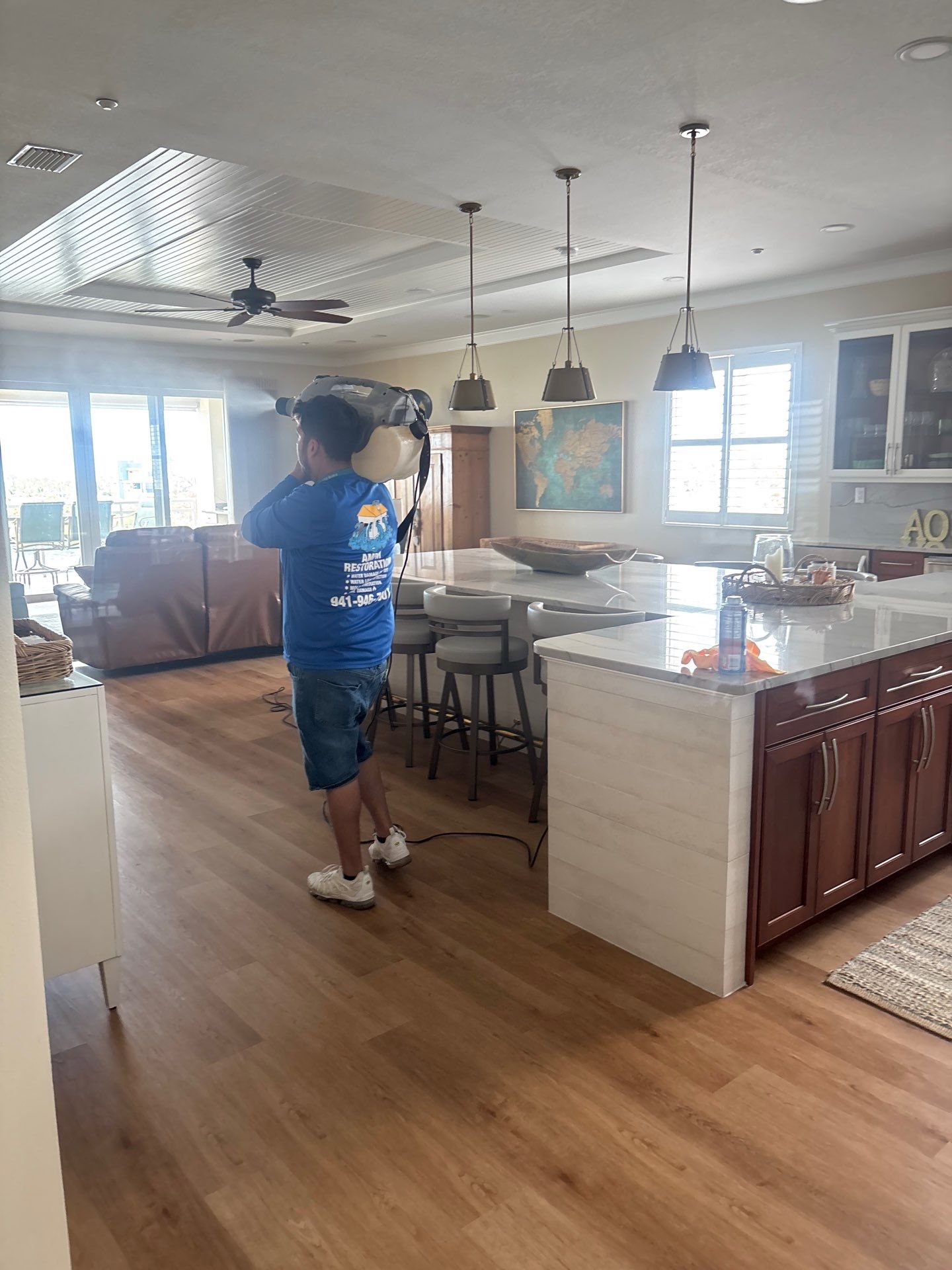 Mold Damage Restoration by Ampm Restoration Services