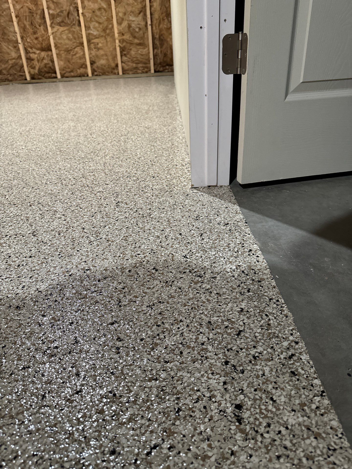Shoreline Basement Floor Coating by Level 10 Coatings
