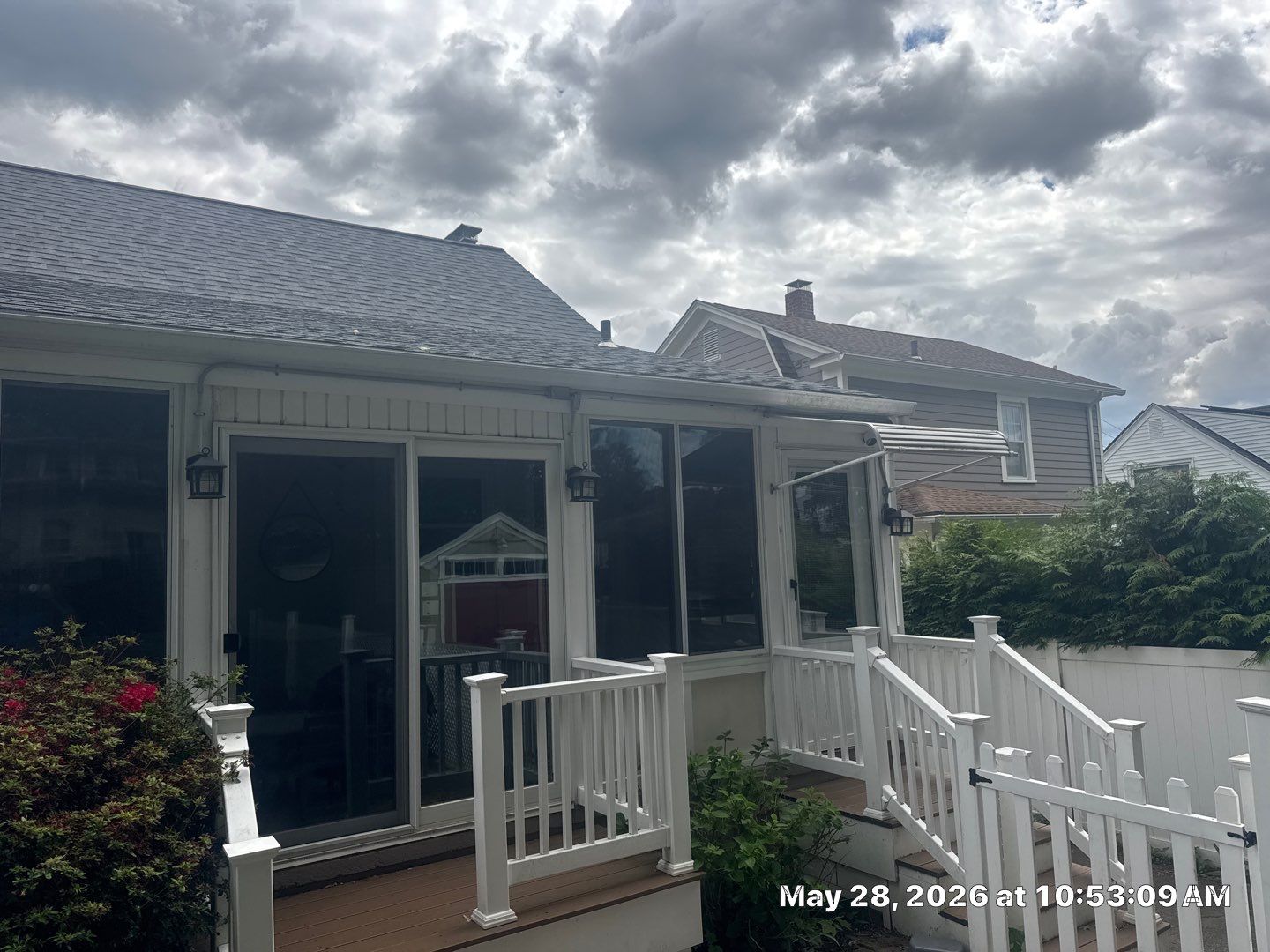 Residential Roofing Replacement Featuring Owens Corning Estate Gray Shingles in Milford by A Plus Exterior