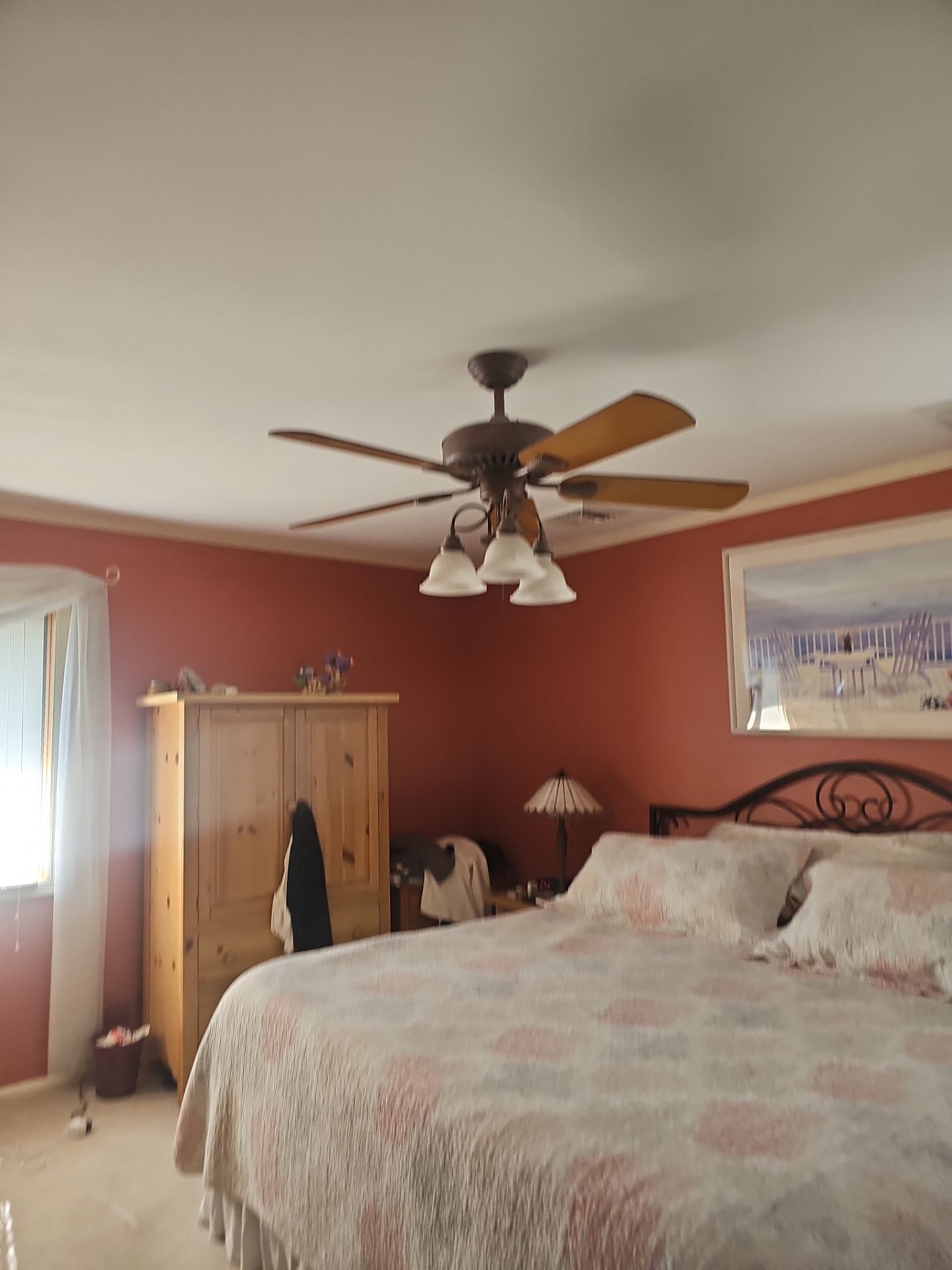 Fan installation  by Jonas electric inc