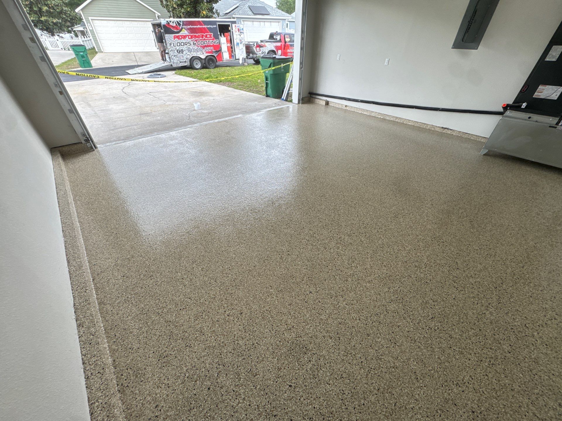 Zephyrhills Garage Floor Coating by Performance Floors & Coating