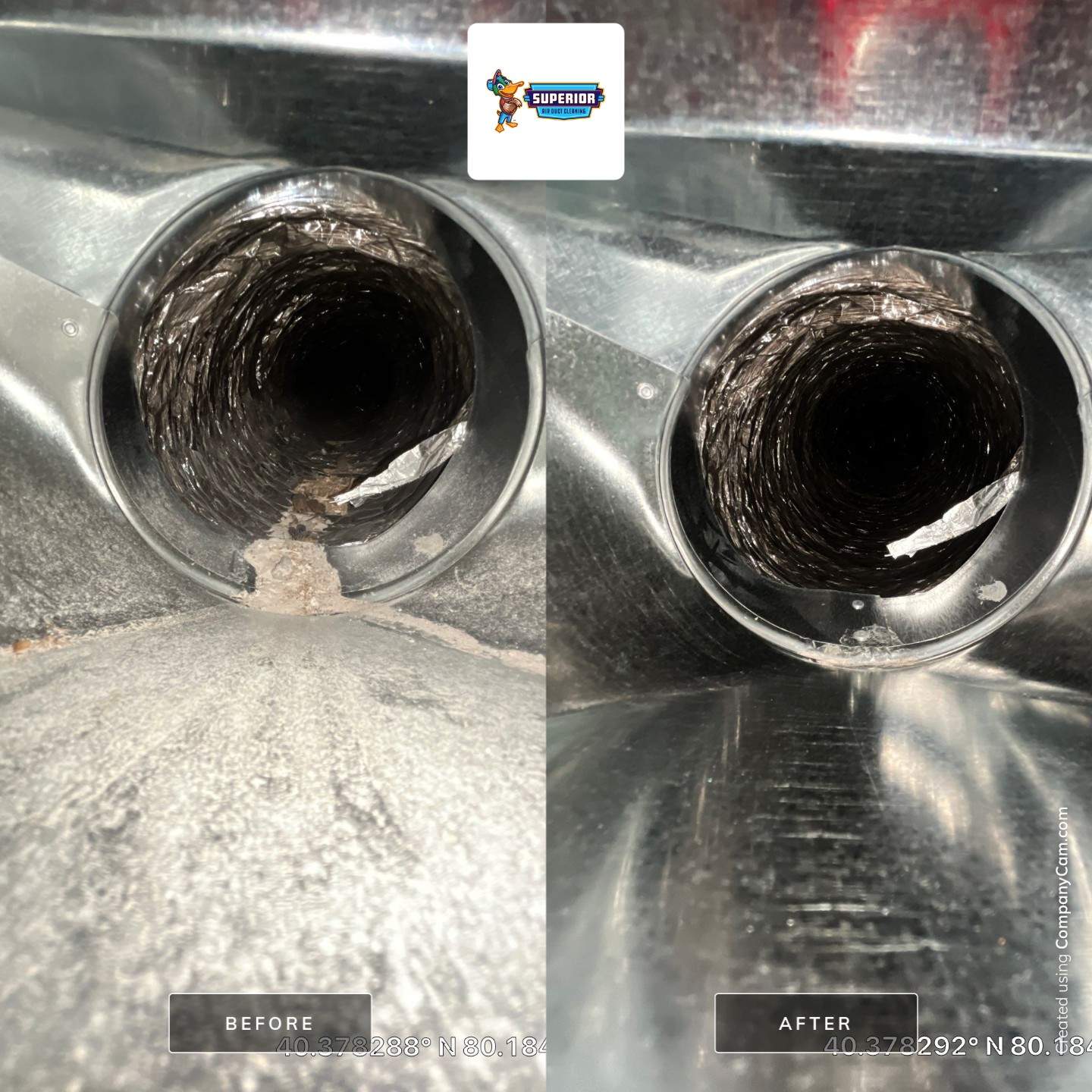 Air Duct Cleaning With a Vacuum Truck in McDonald, PA by Superior Air Duct Cleaning