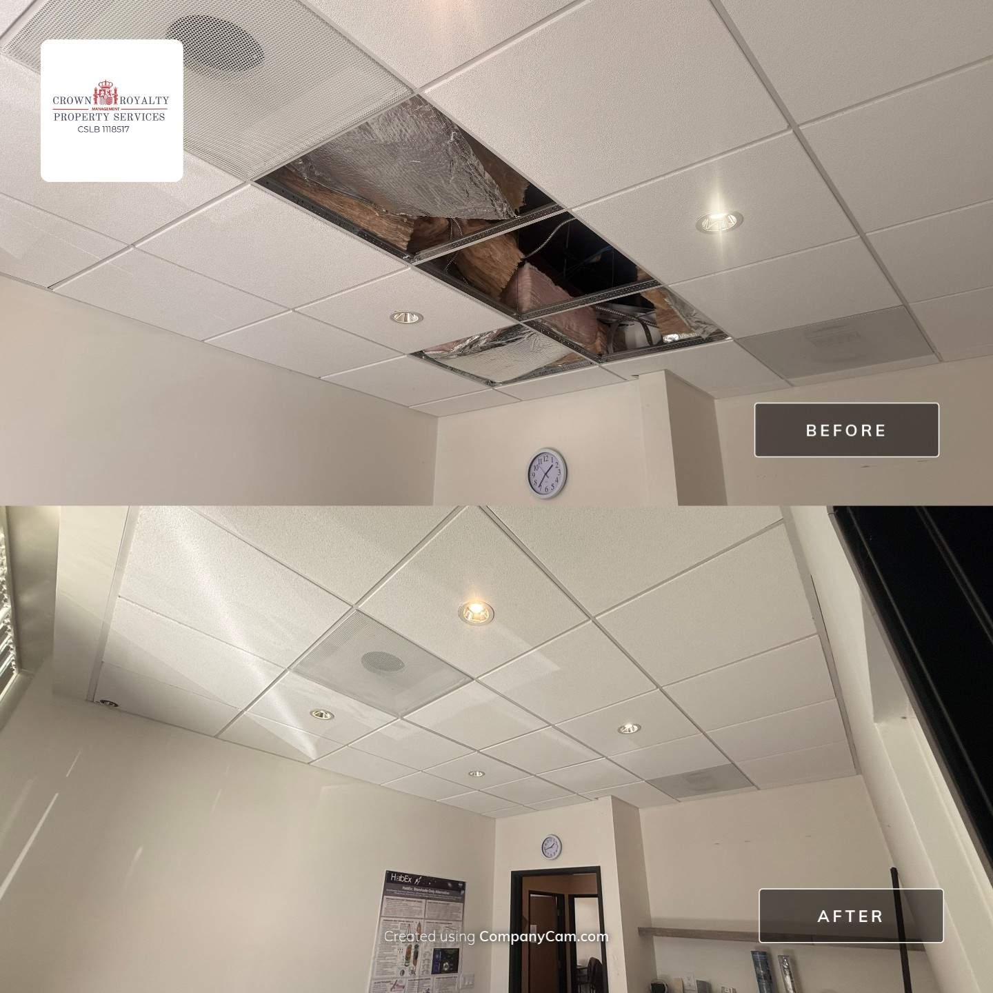 Before and After - ICSC by Crown Royalty Property Services 
