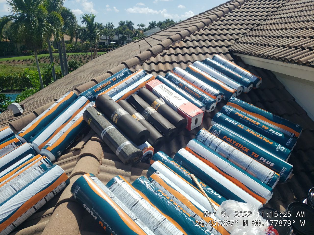 Residential Roofing Installation using Eagle Roofing Tile by BLUES BROTHERS ROOFING