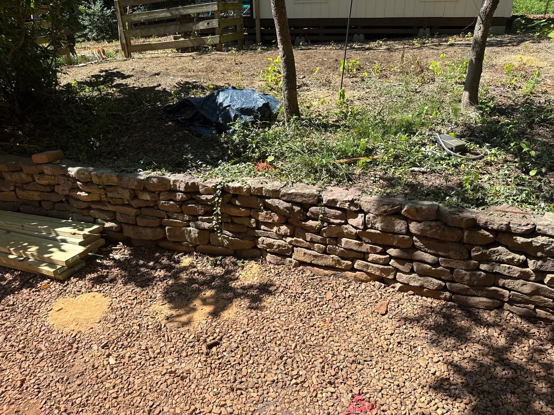 Project in Waxhaw by Badger Hauling