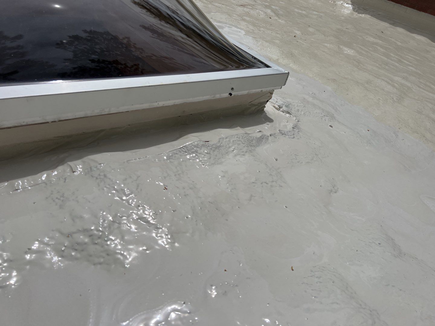 Commercial Roofing Installation using CASTAGRA ECODUR COATING by A to Z Roofing