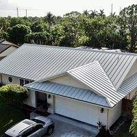 24ga 1.5" Mechanical Seam Almond by Total Roofing System The Metal Roof Experts