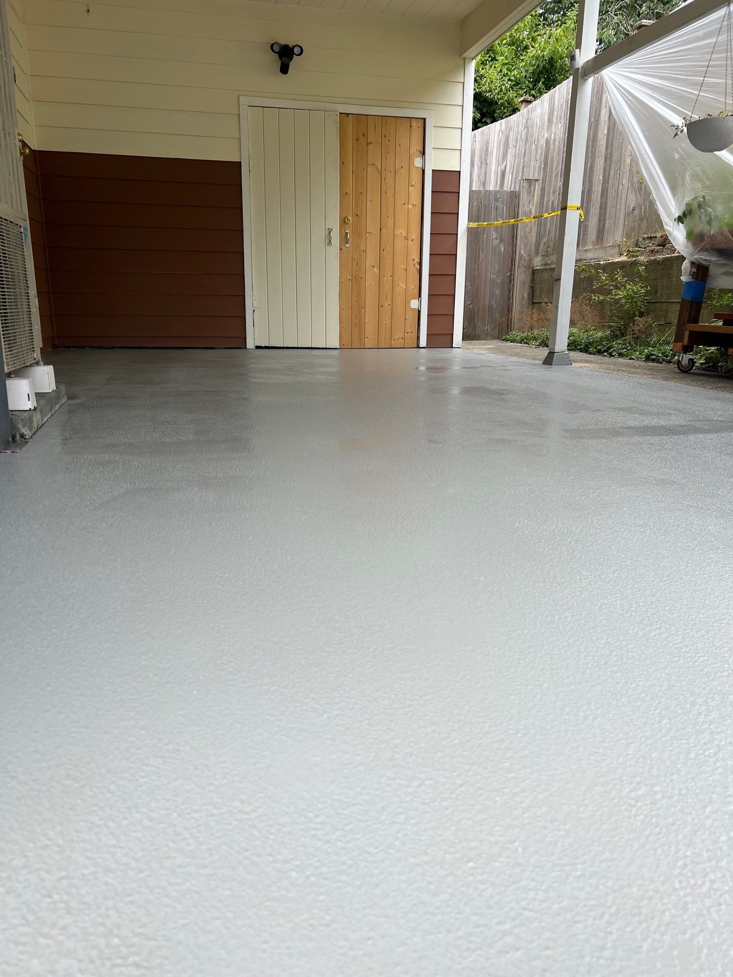 Concrete Garage Epoxy Paint Finish | Everett by Jireh Asphalt & Concrete Inc 