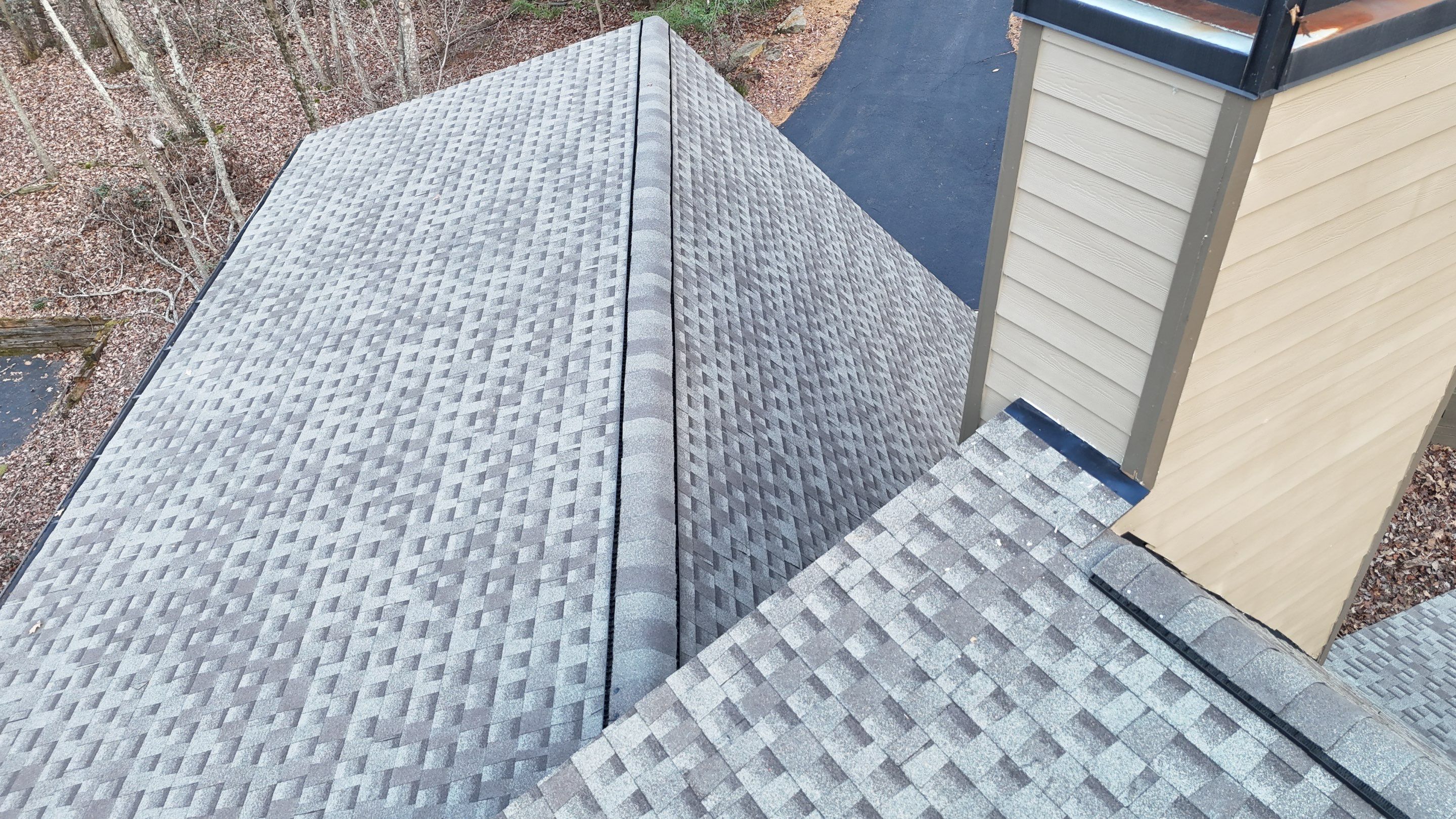 Big Canoe, GA Roof Replacement GAF Timberline HDZ Weathered Wood by Reset Roofing