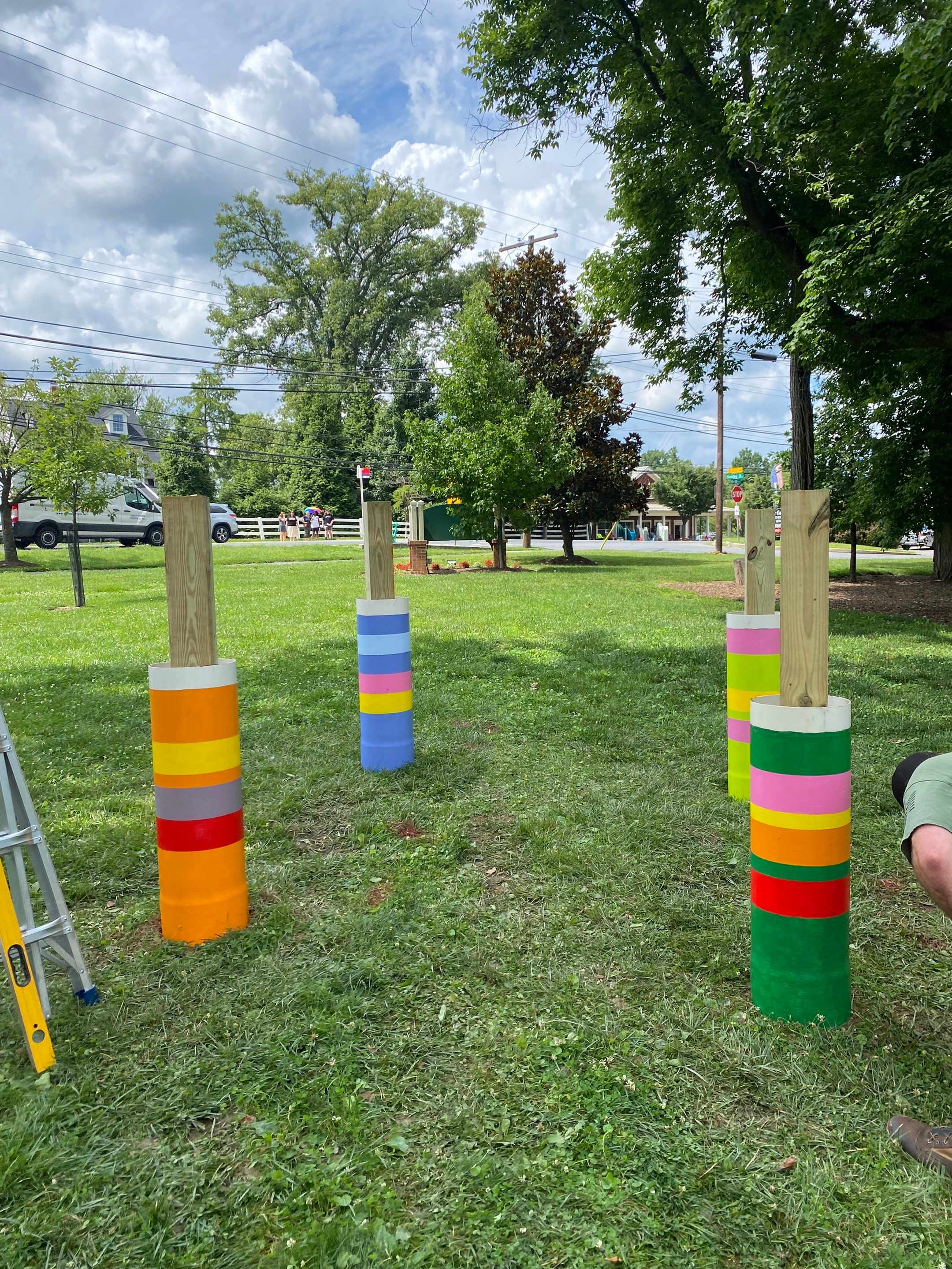 Indoor & Outdoor Art Installation by The Smet Companies, LLC
