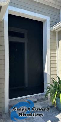 Retractable Bug Screen - Motorized