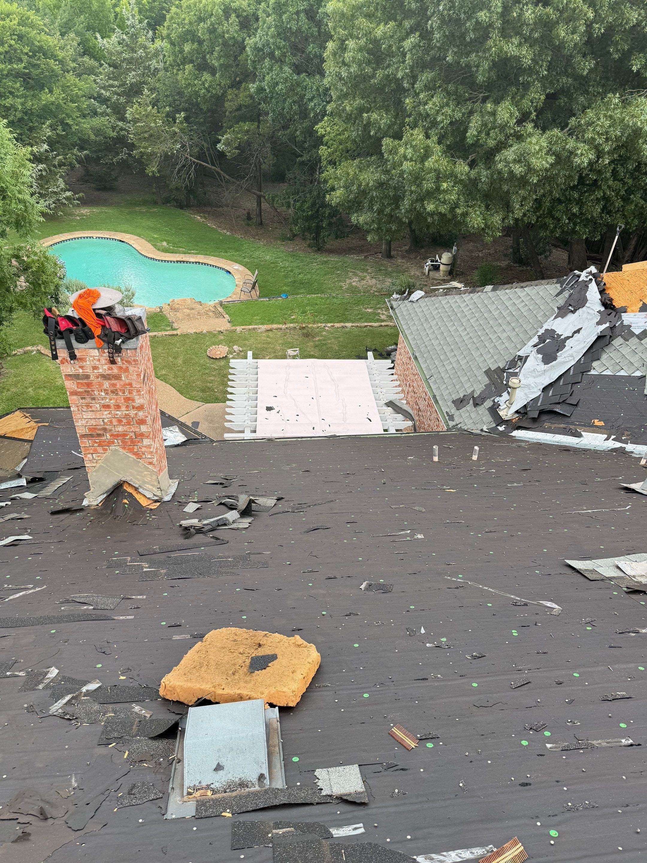 Project in DeSoto by Rhino Roofing and General Contracting, LLC