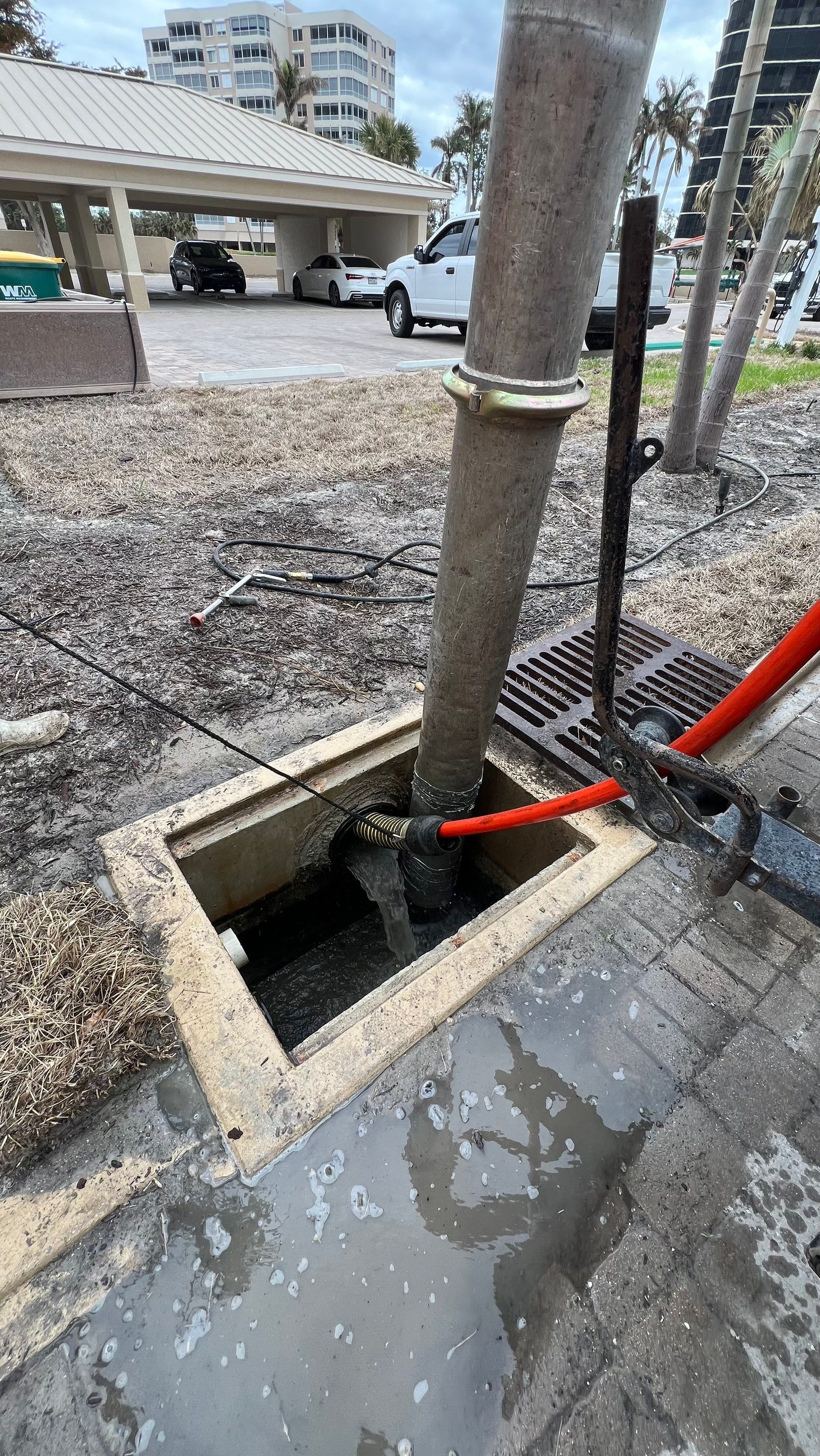 Condo Storm Water System Maintenance by APS Power & Water