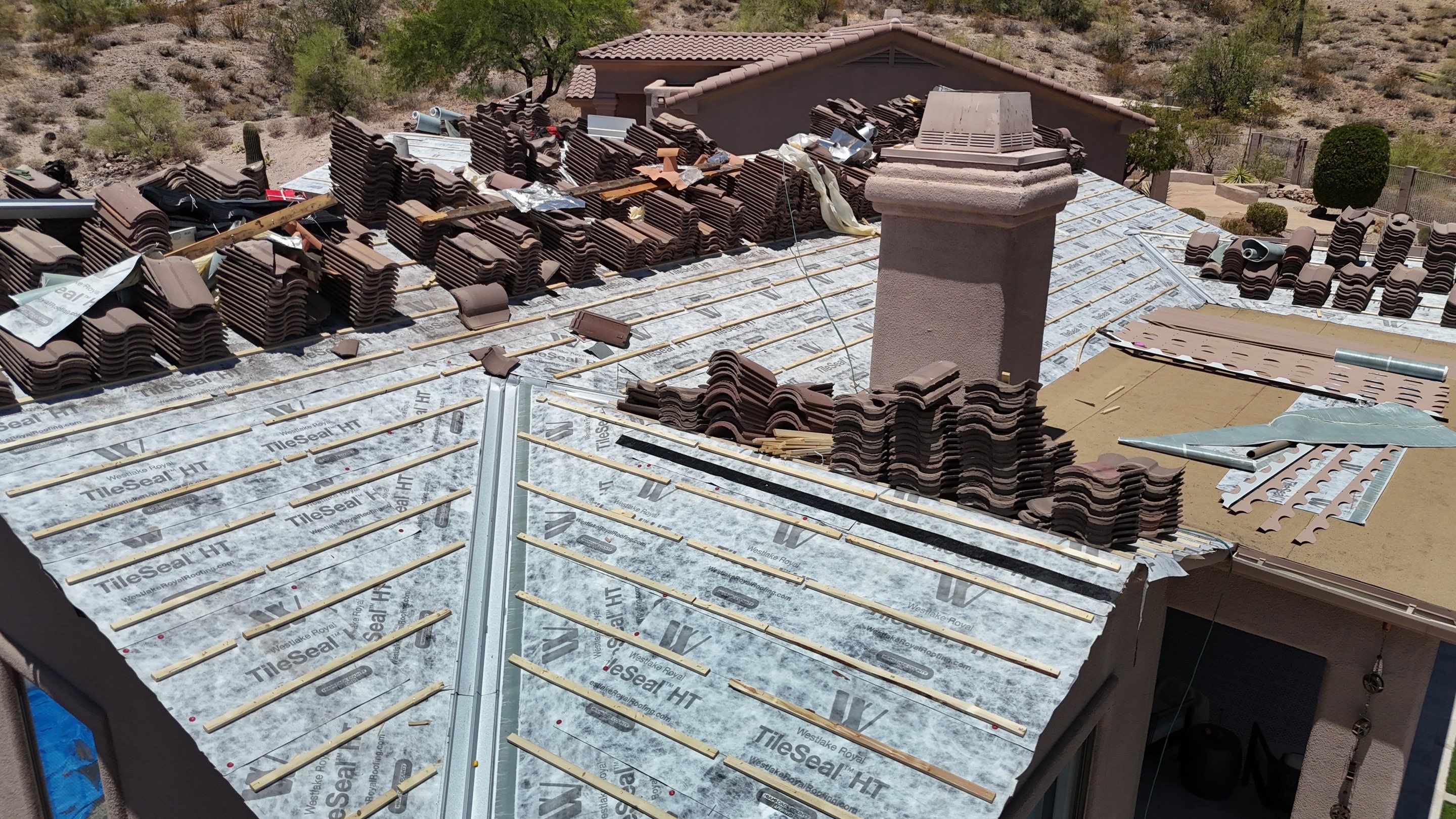 Project in Fountain Hills, AZ by Saint Roofing