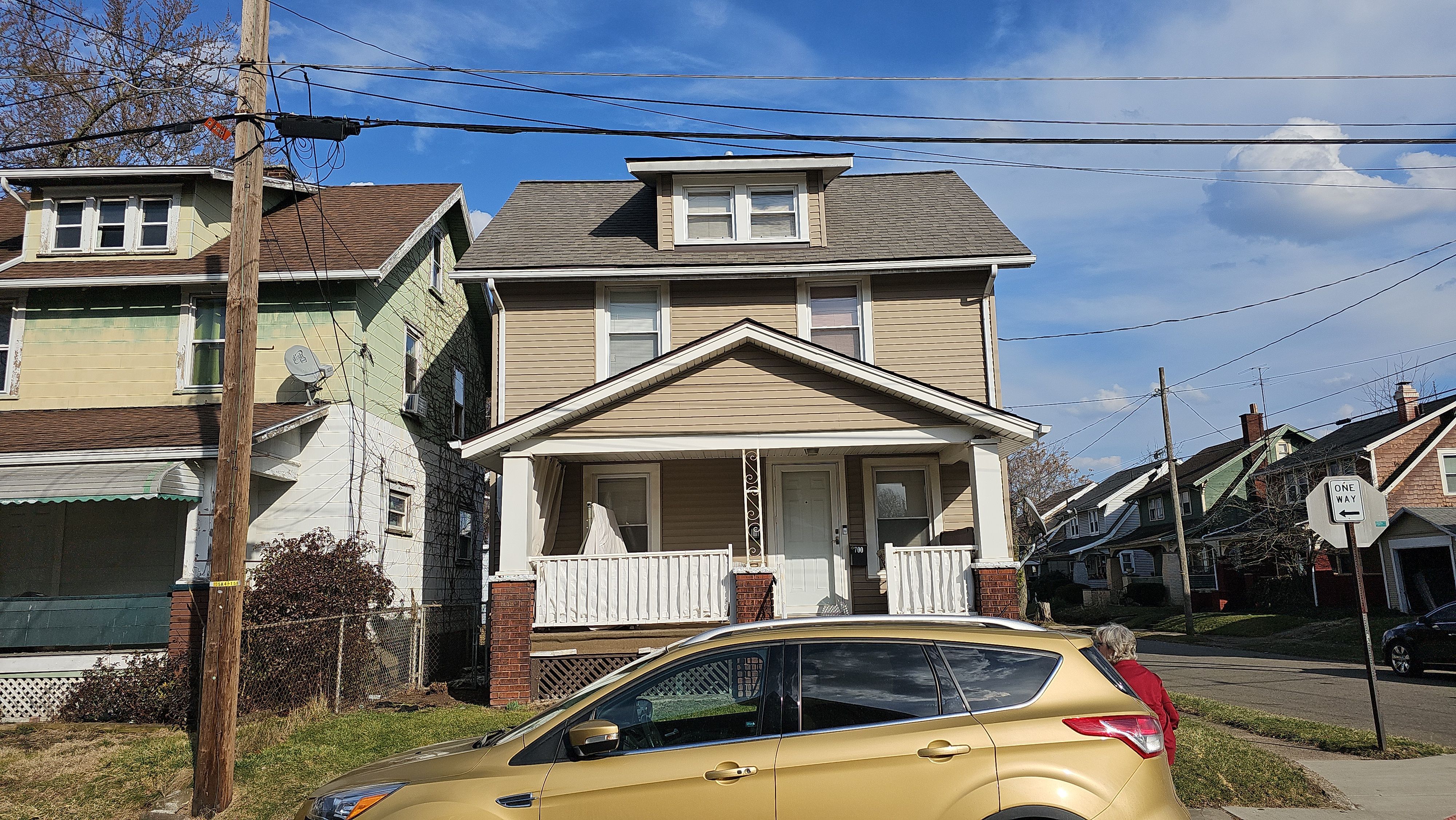 Atlas Pinnacle, Color, Weathered Wood, Drip Edge, Color, Royal Brown by Eagle Eye Roofing