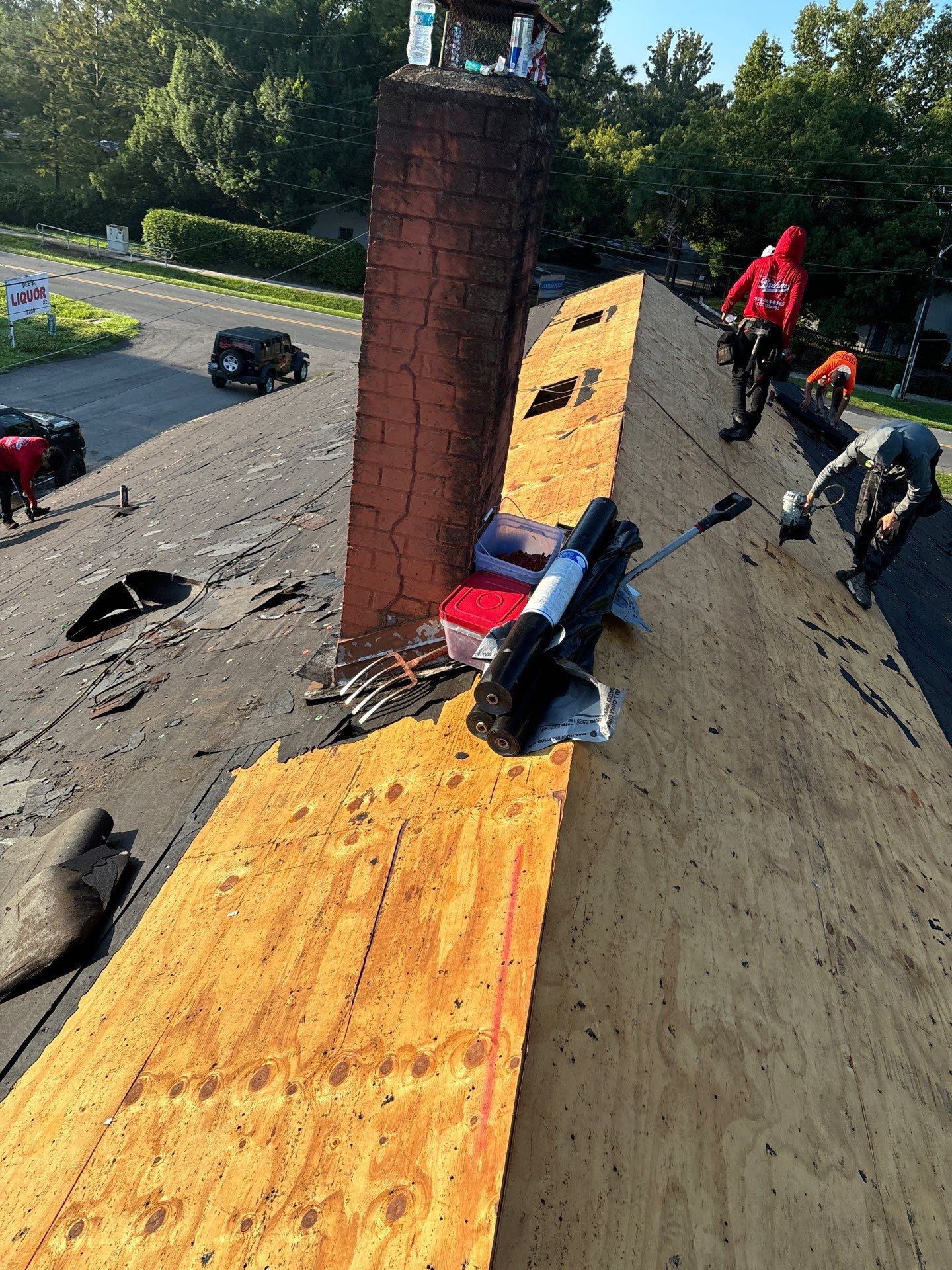Commercial Reroof in Gainesville, Florida  by Brehm Roofing