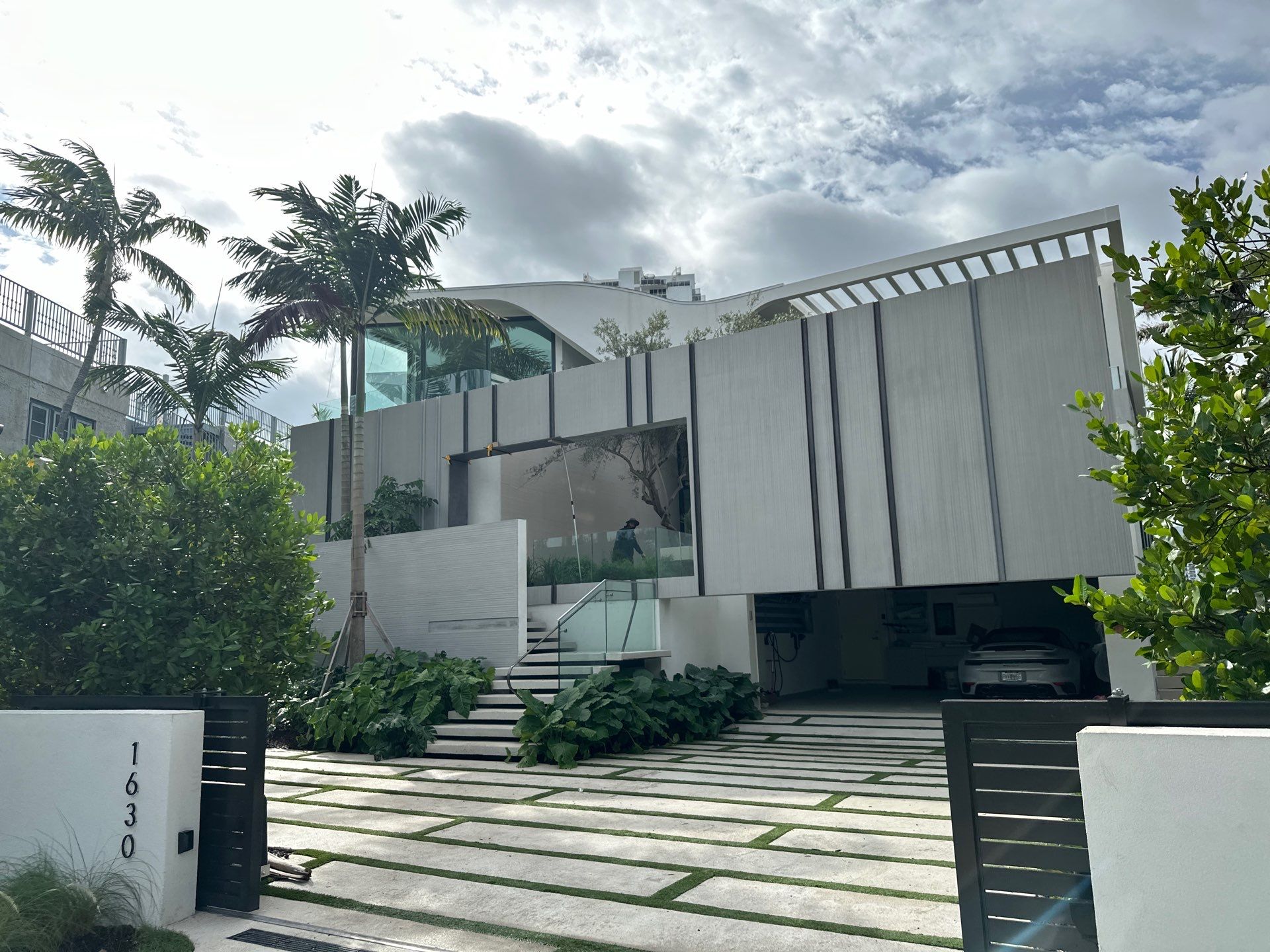 Custom Home in Miami Beach by Toledo Iron Works