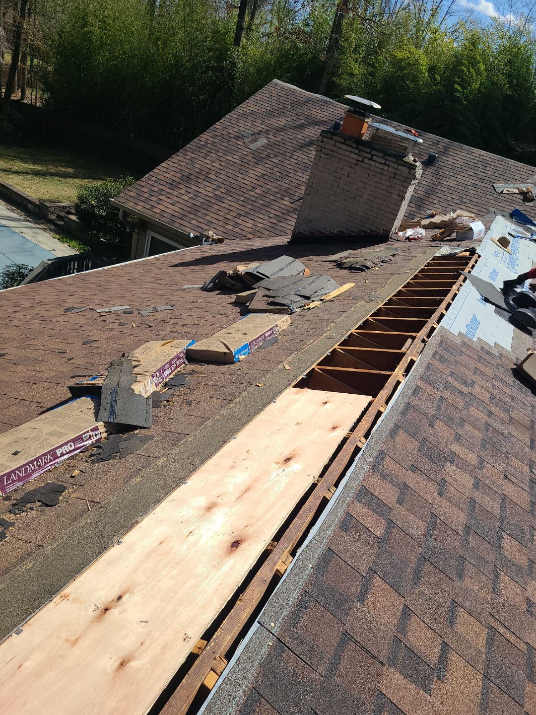 Fairfax: Residential Roof Replacement with CertainTeed Landmark Pro in Max Def Burnt Sienna by RM Banning, Inc.