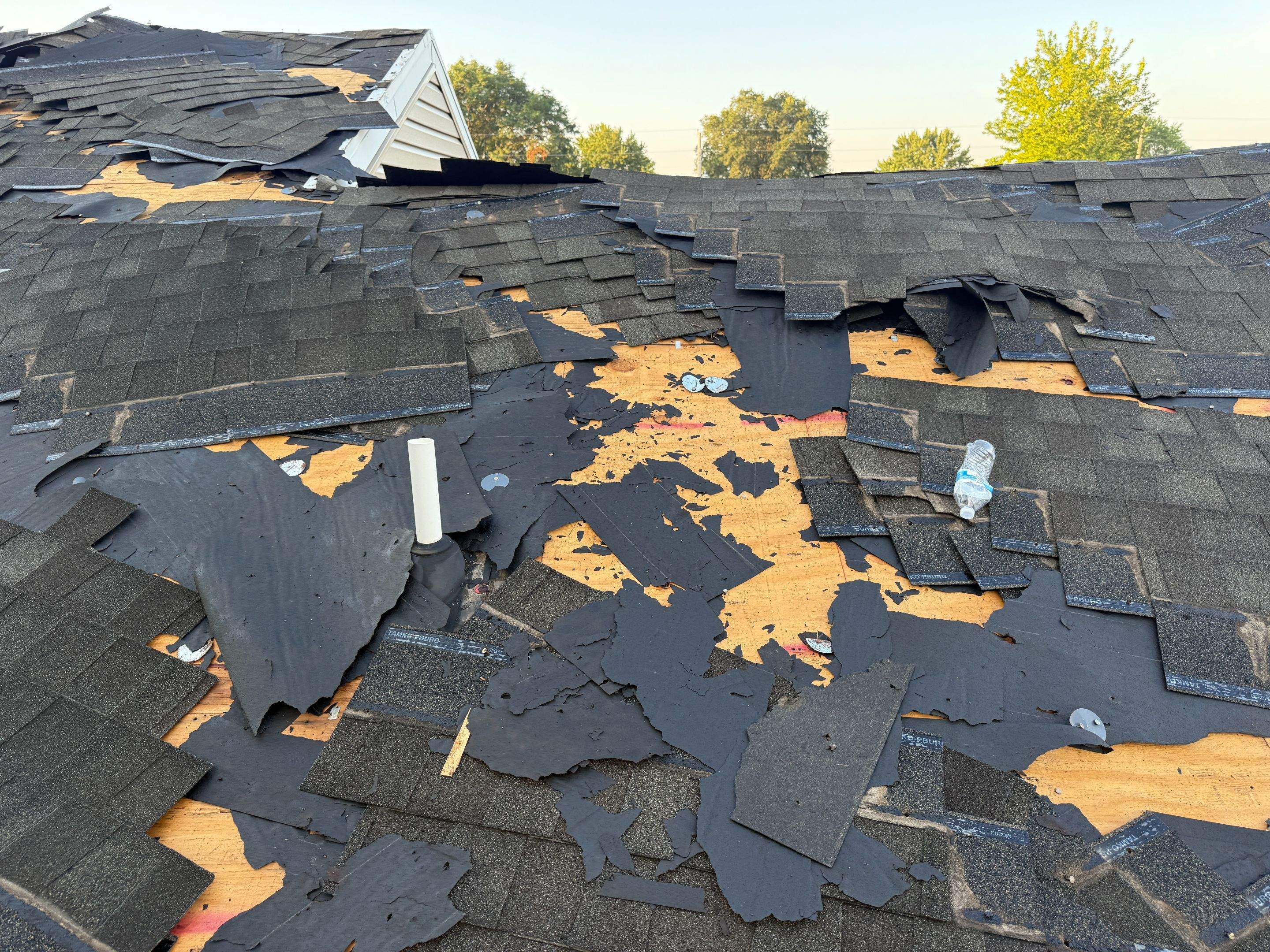 Grand Island Architectural Shingle Roof Replacement and Decking Repair by Star Home