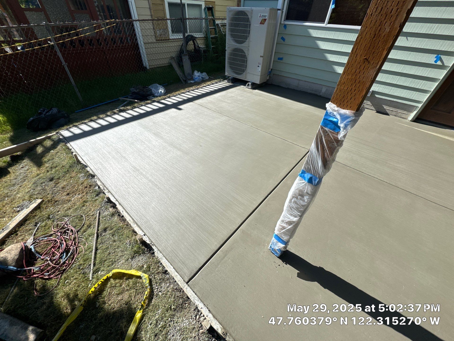 Concrete Patio & Driveway Renovation with Retaining Wall | Seattle  by Jireh Asphalt & Concrete Inc 